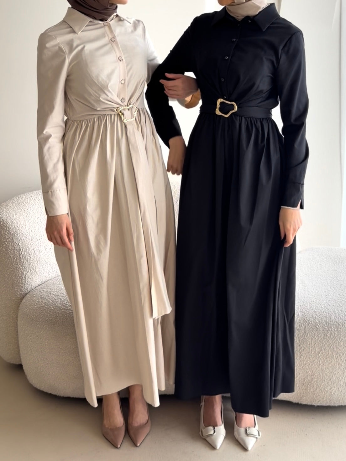 ARIA BUCKLE DRESS