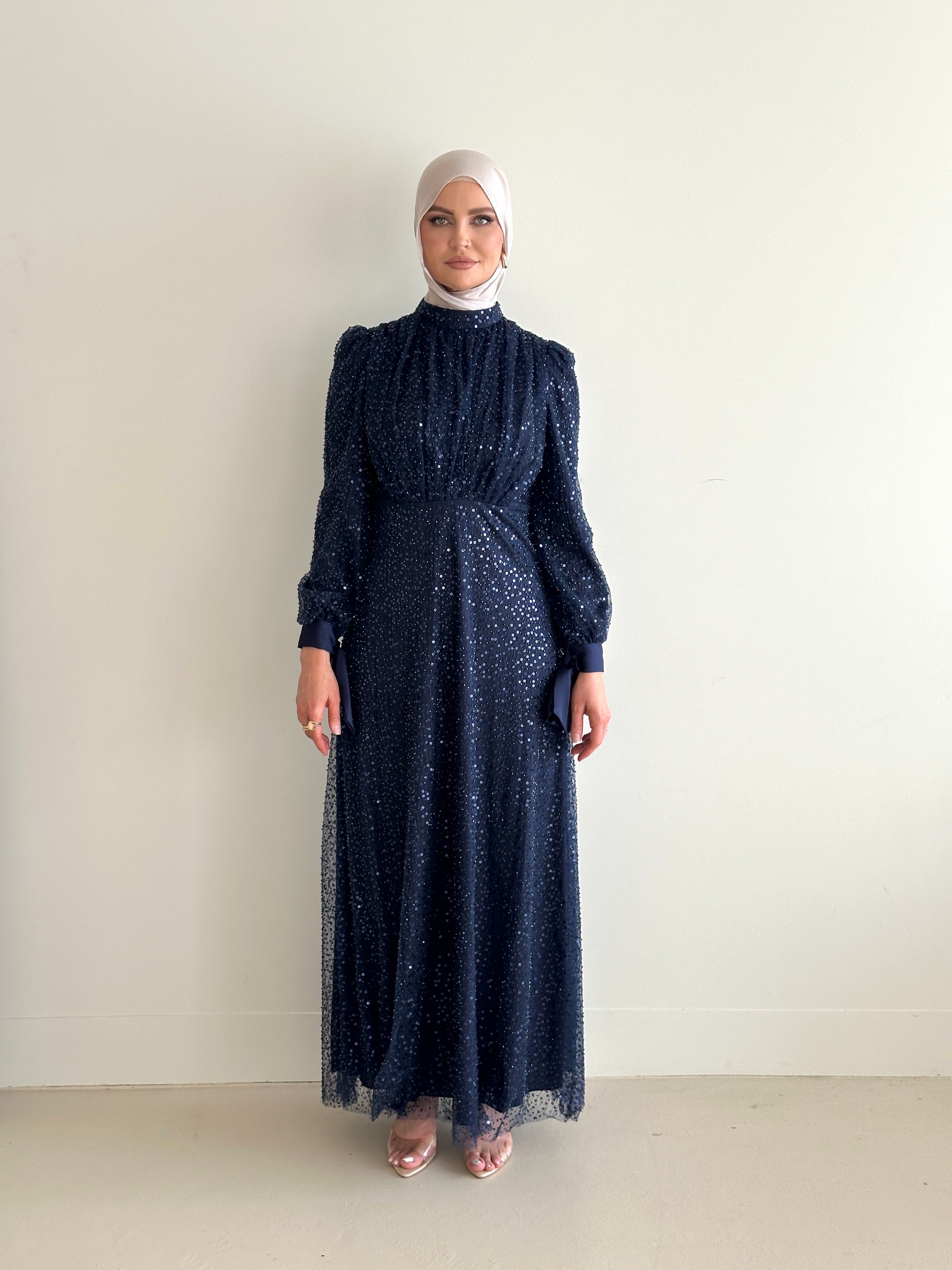 JANA FORMAL DRESS- NAVY