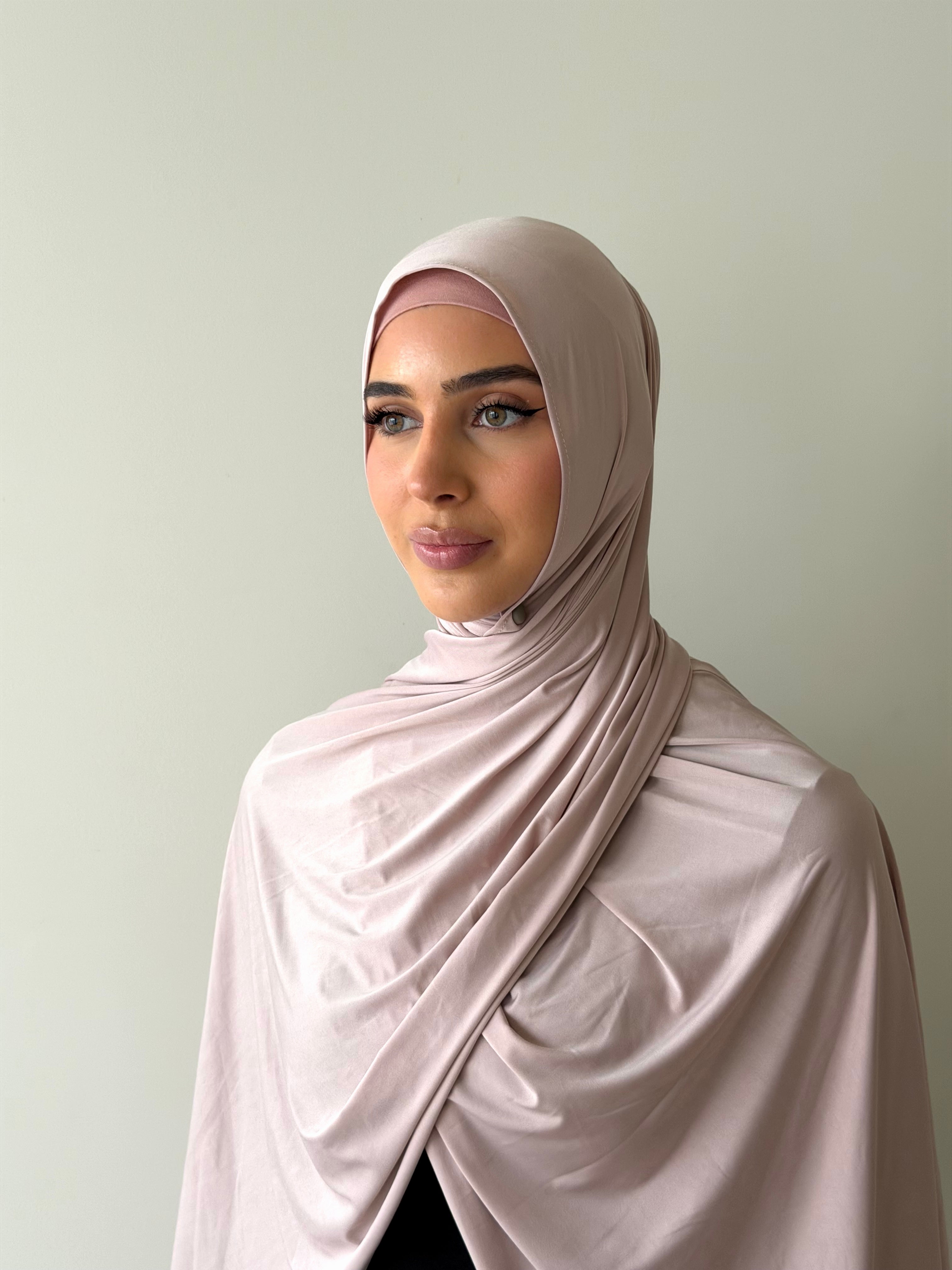 LIQUID JERSEY HIJAB-SOFT PINK