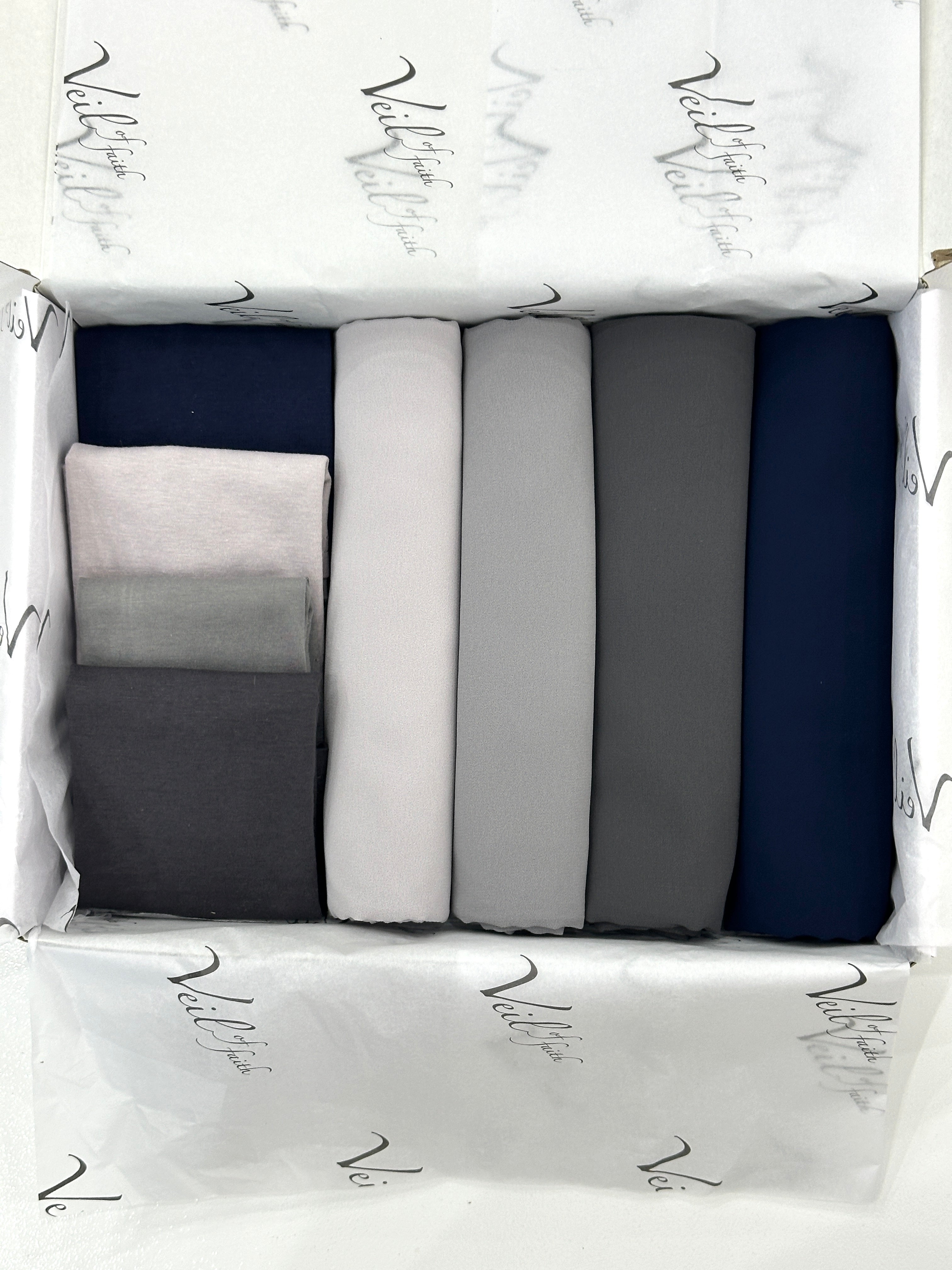 CREPE HIJAB GIFT BOX #4