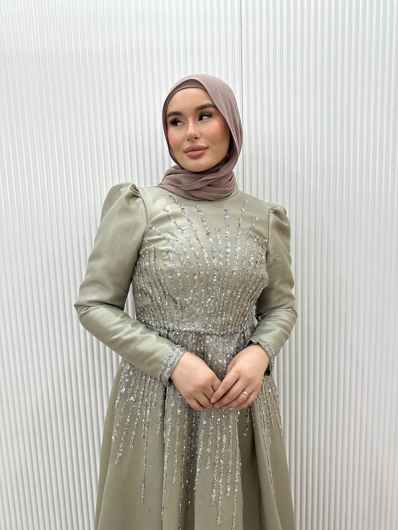 SHAIMA FORMAL DRESS- MINT