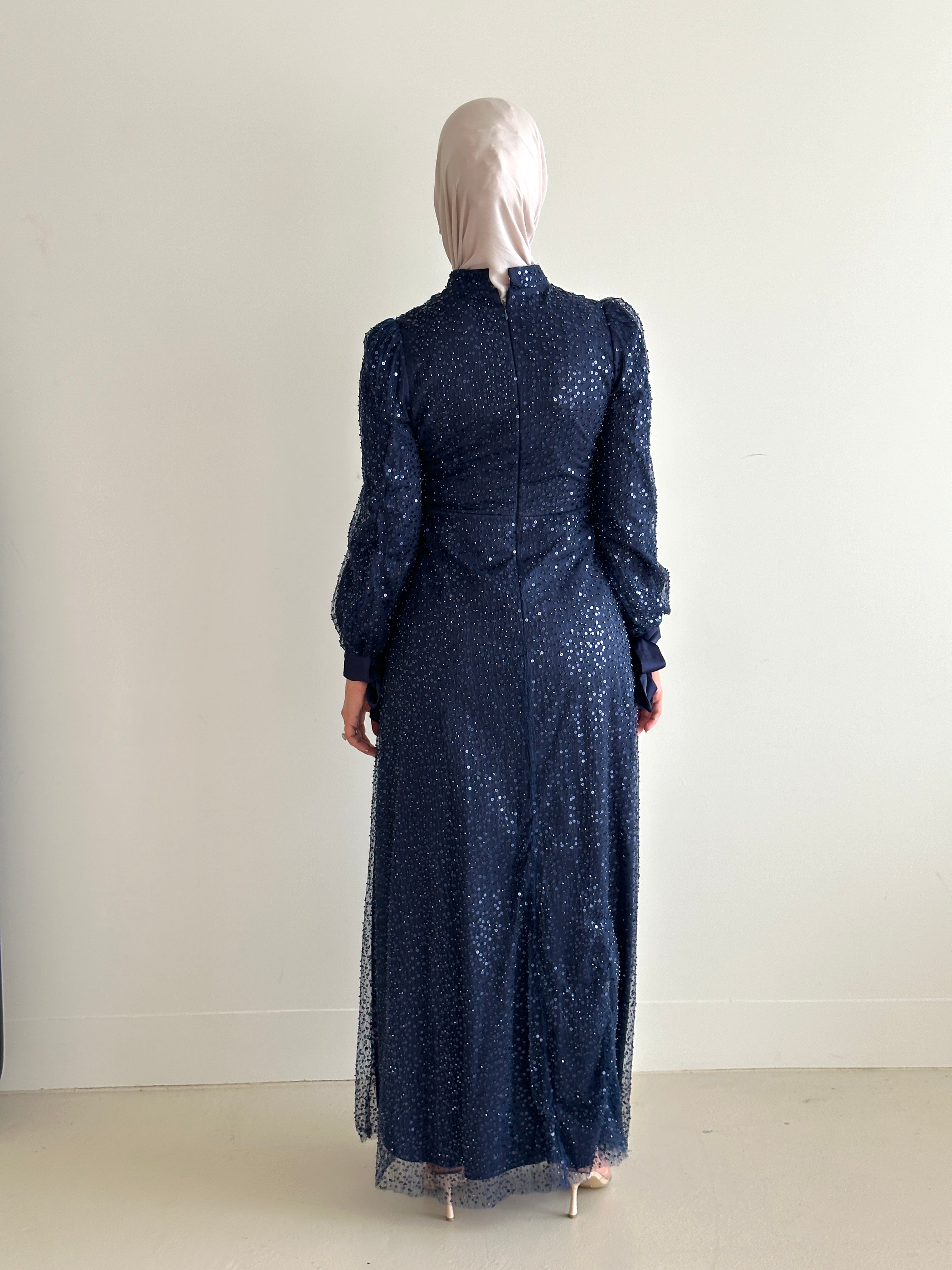 JANA FORMAL DRESS- NAVY
