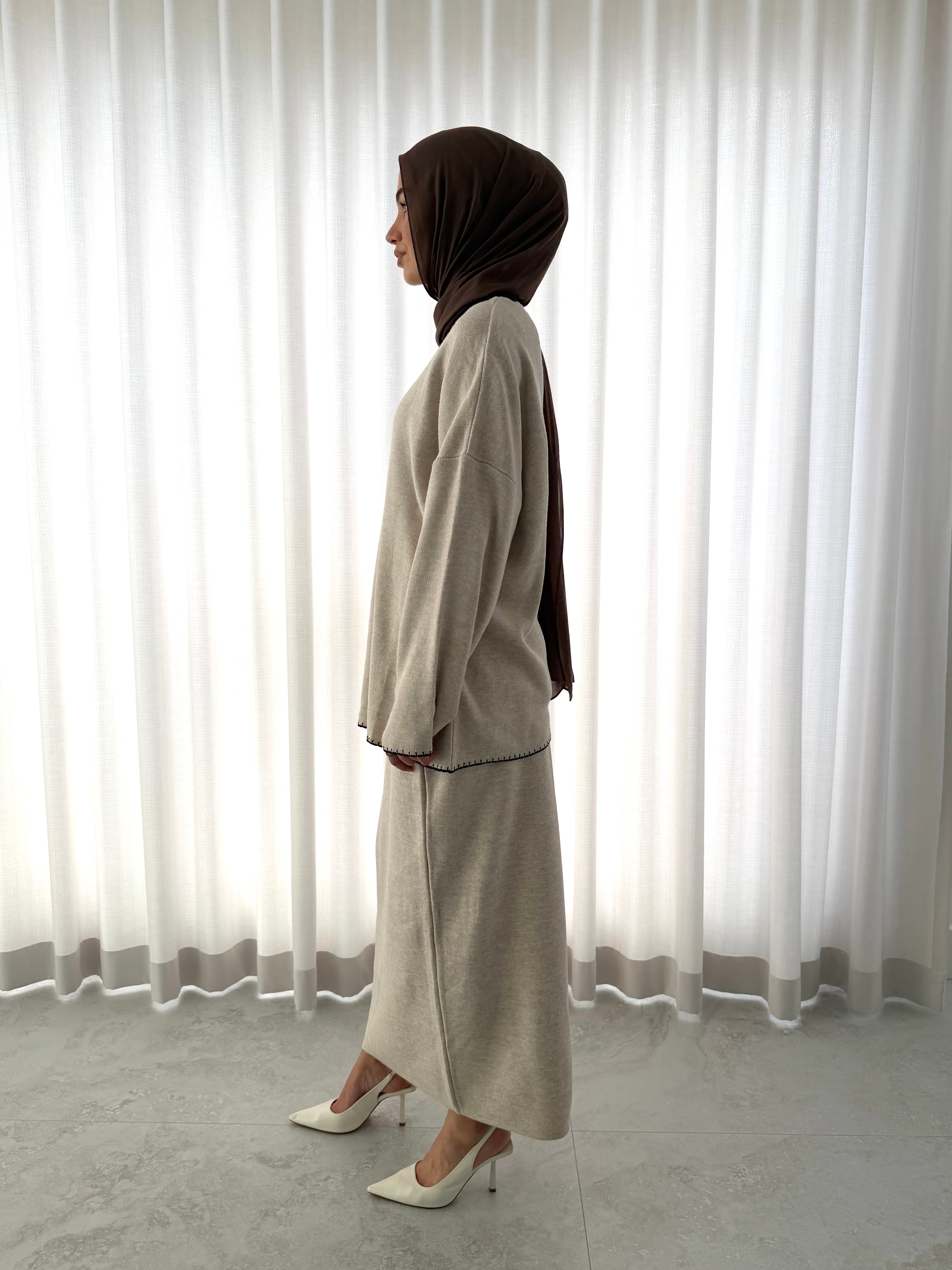 KNIT WRAP SET