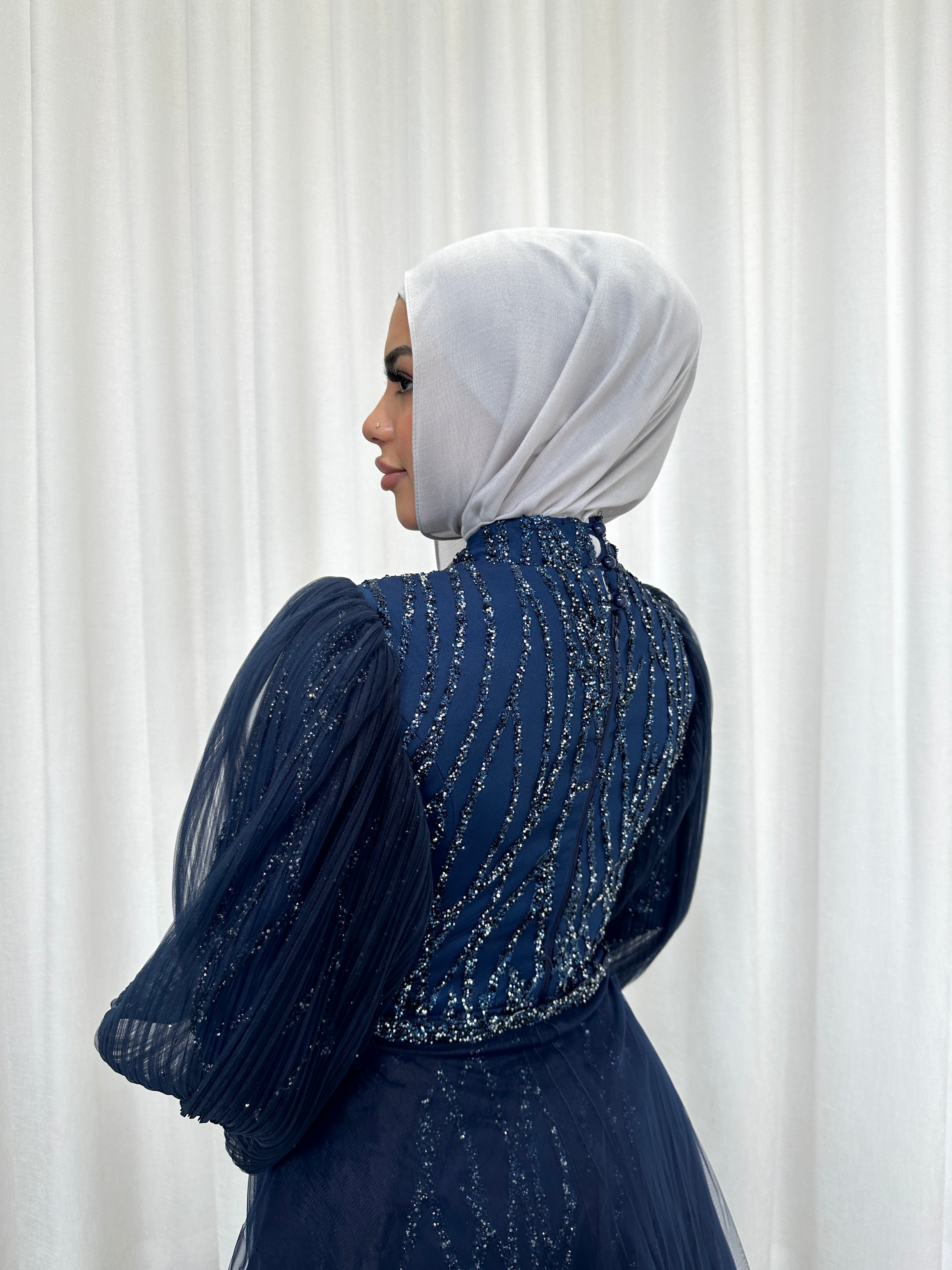 DANIA FORMAL GOWN - NAVY