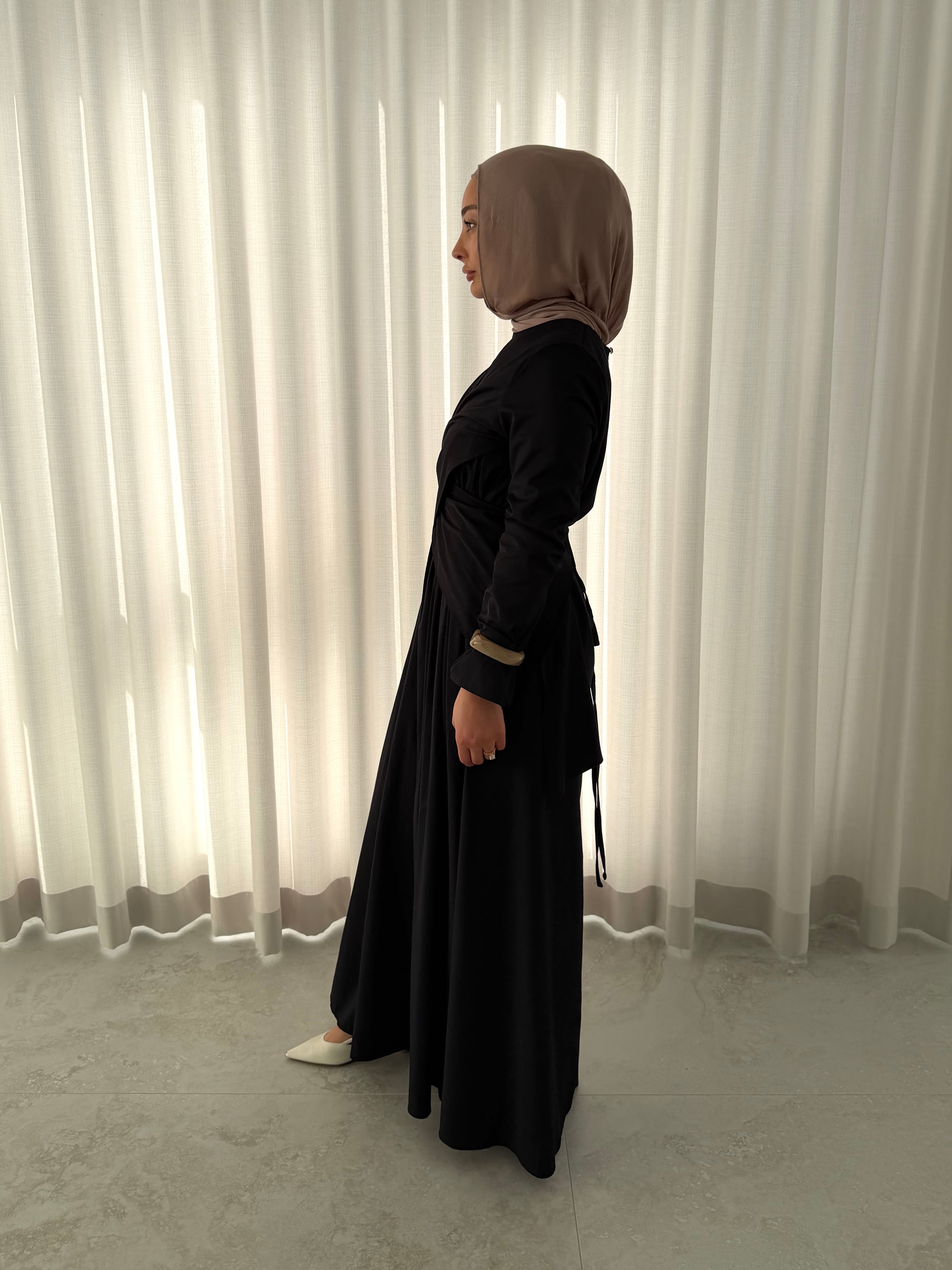 SOLENE WRAP DRESS