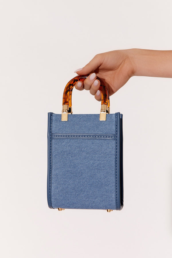 PENELOPE DENIM MINI BAG