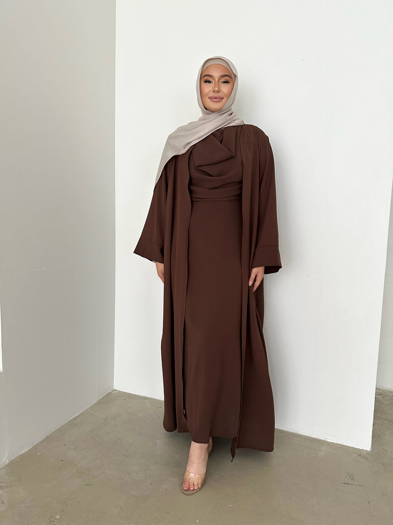 AULA DRESS + CARDIGAN SET