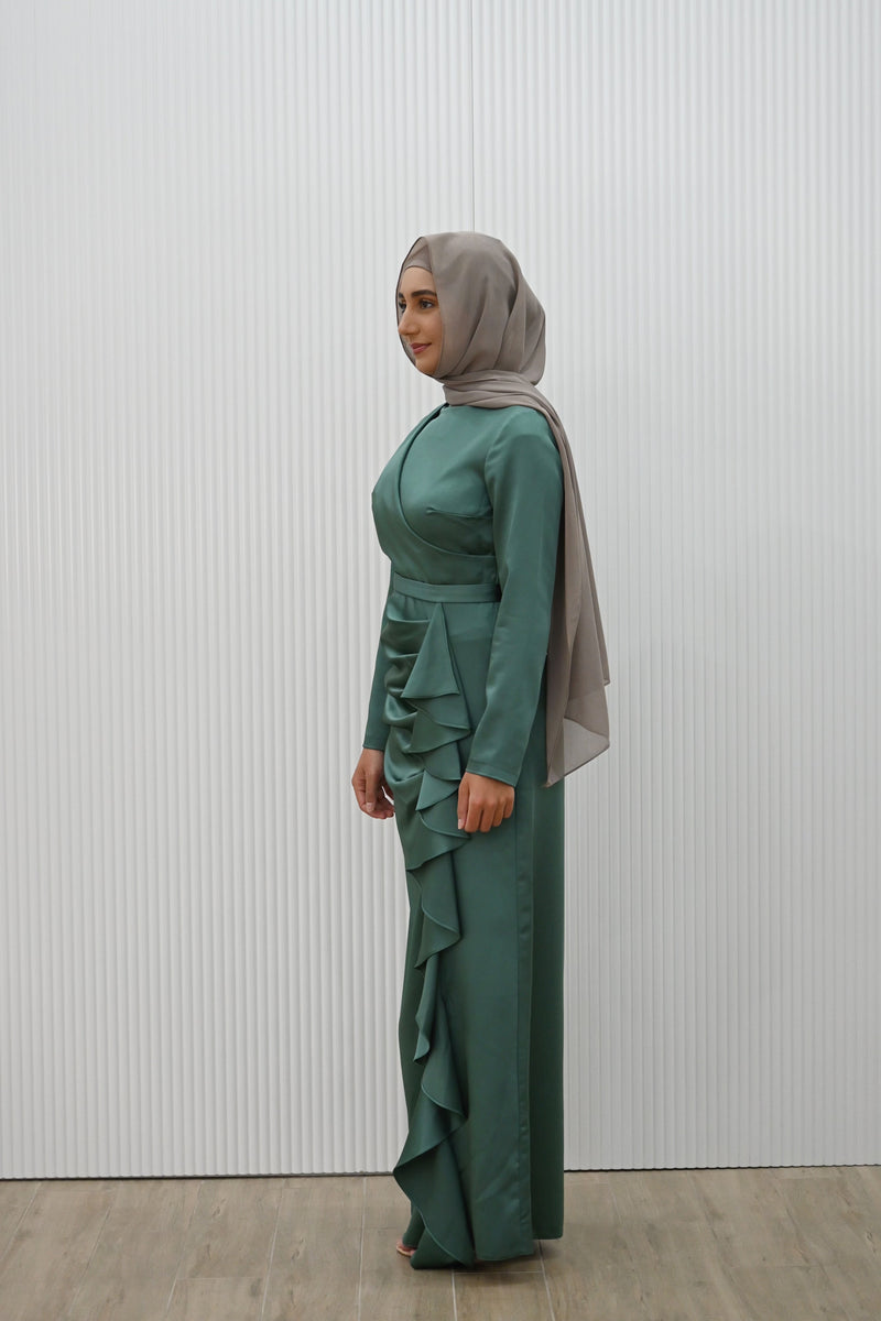 JAMILAH SATIN DRESS