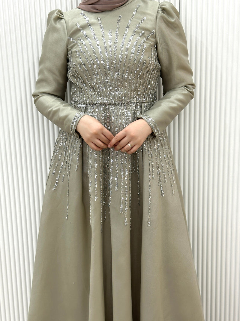 SHAIMA FORMAL DRESS- MINT