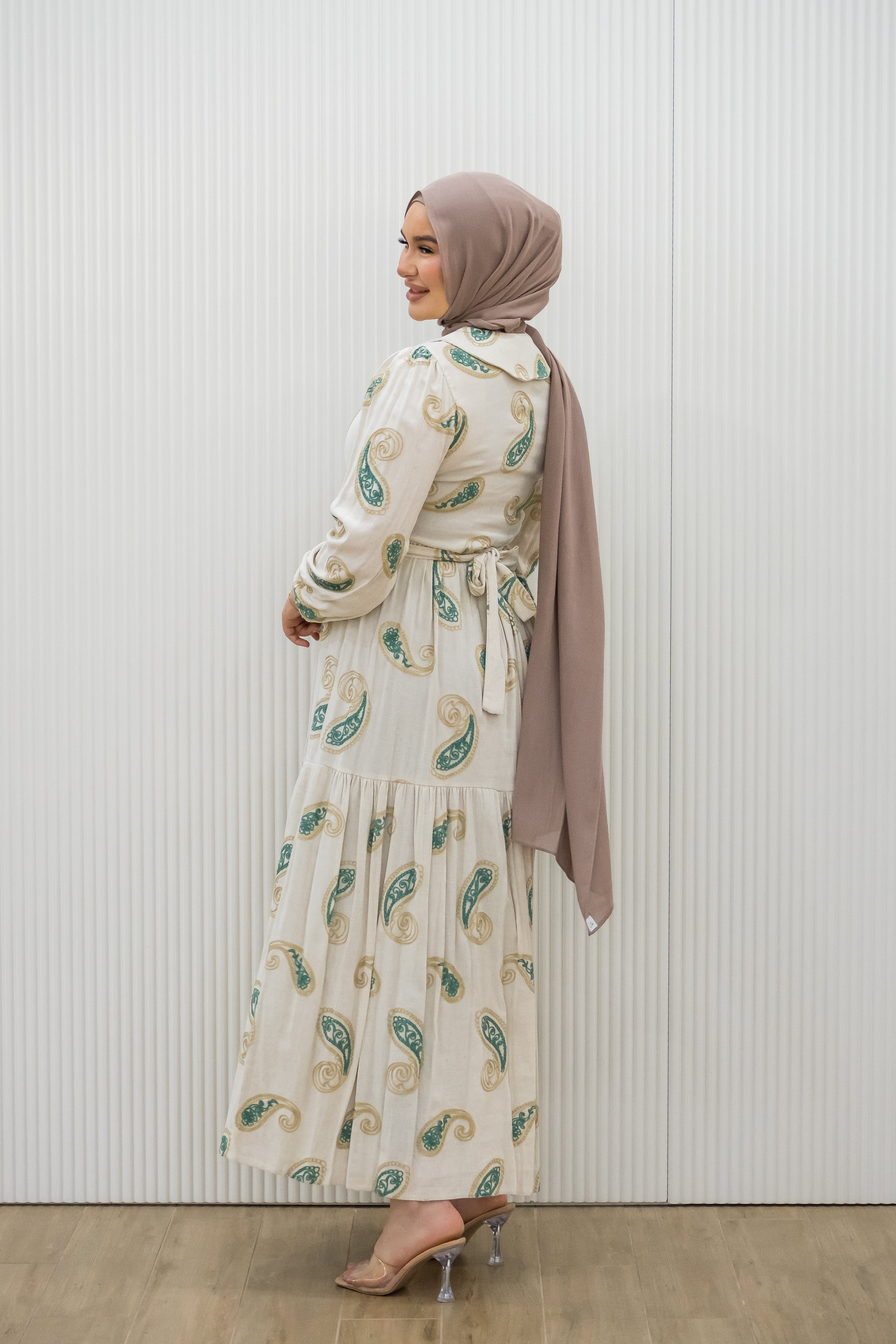 PAISLEY COTTON DRESS