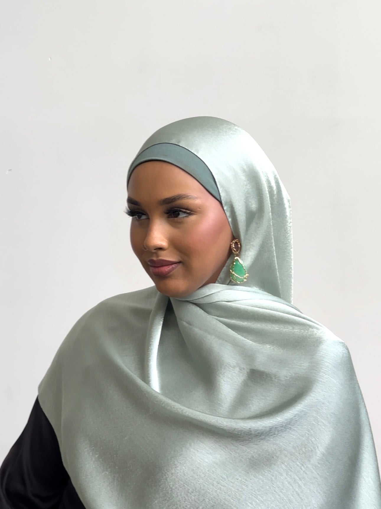 SHIMMER HIJAB- JADE