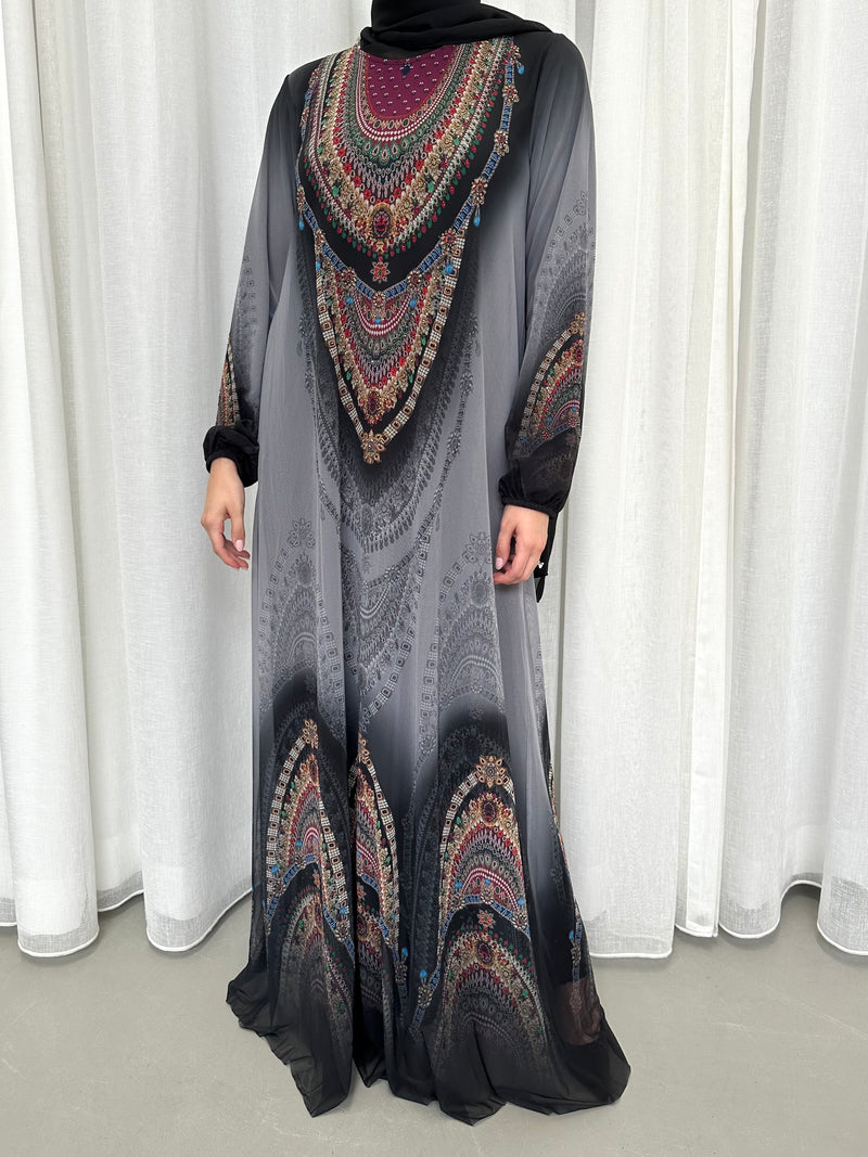 FARAH EMBELLISHED ABAYA