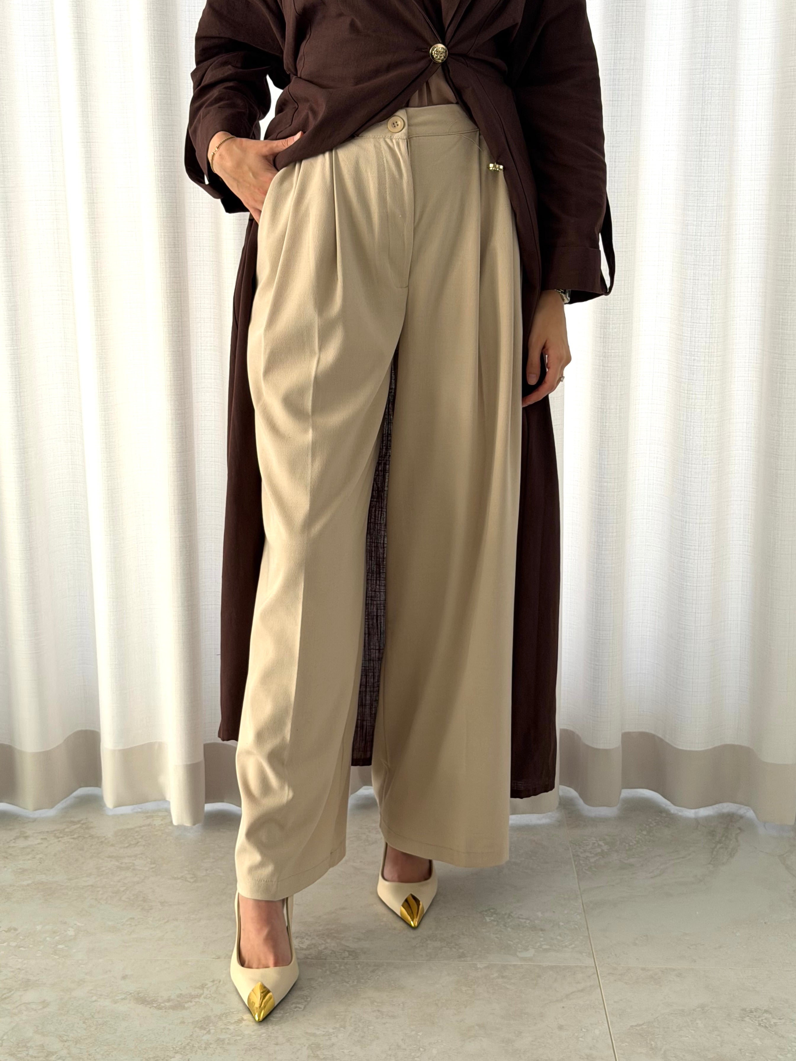 TAILORED WIDE PANT