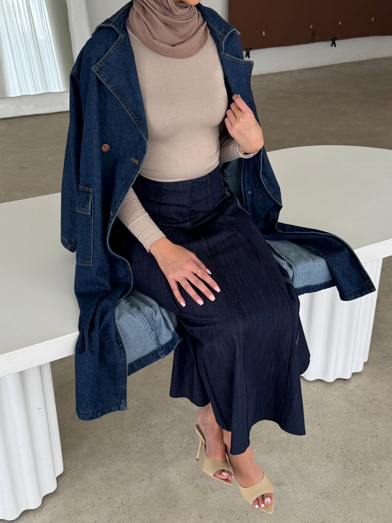 CITY GIRL DENIM SKIRT
