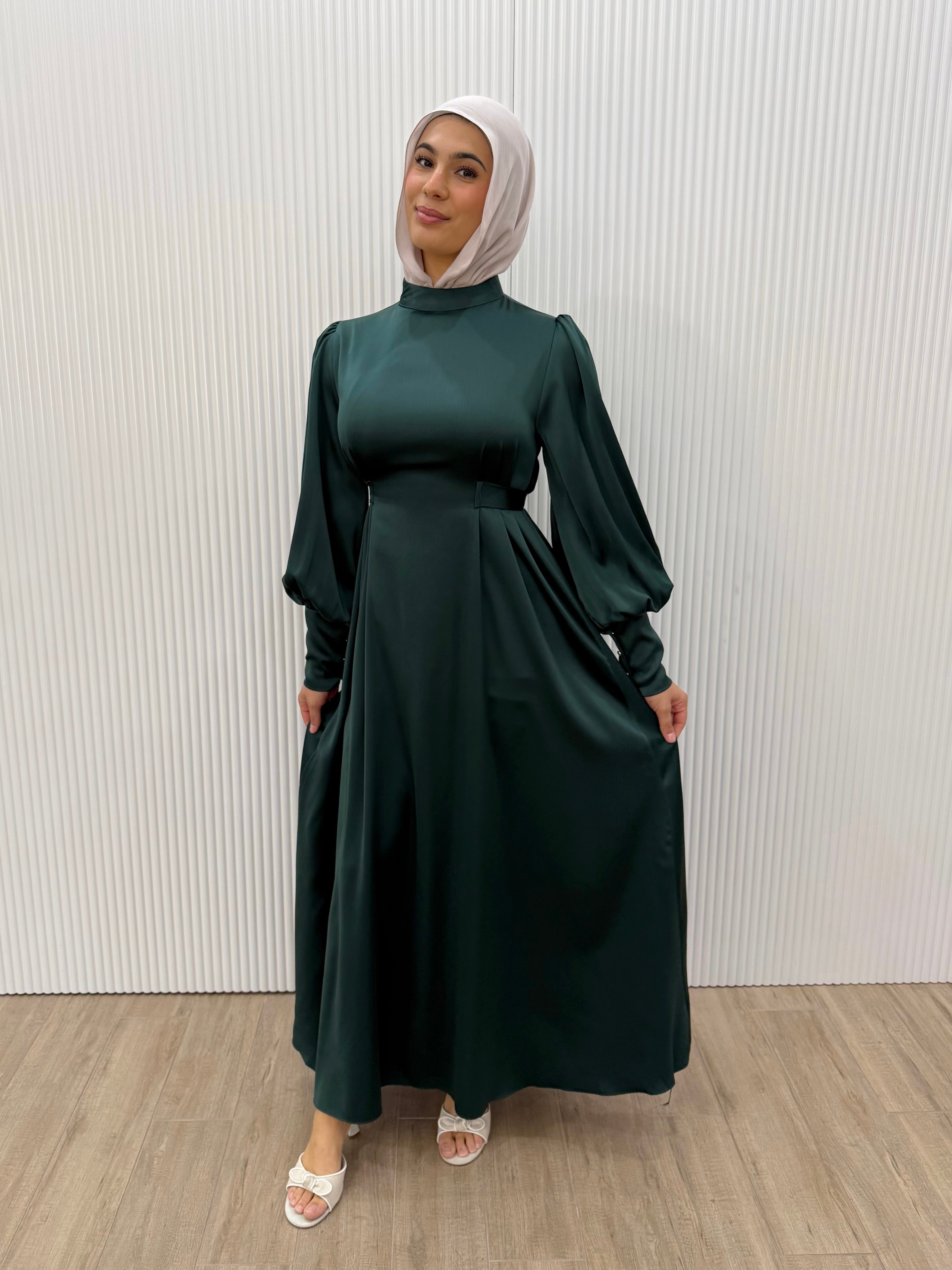 MALAK SATIN DRESS
