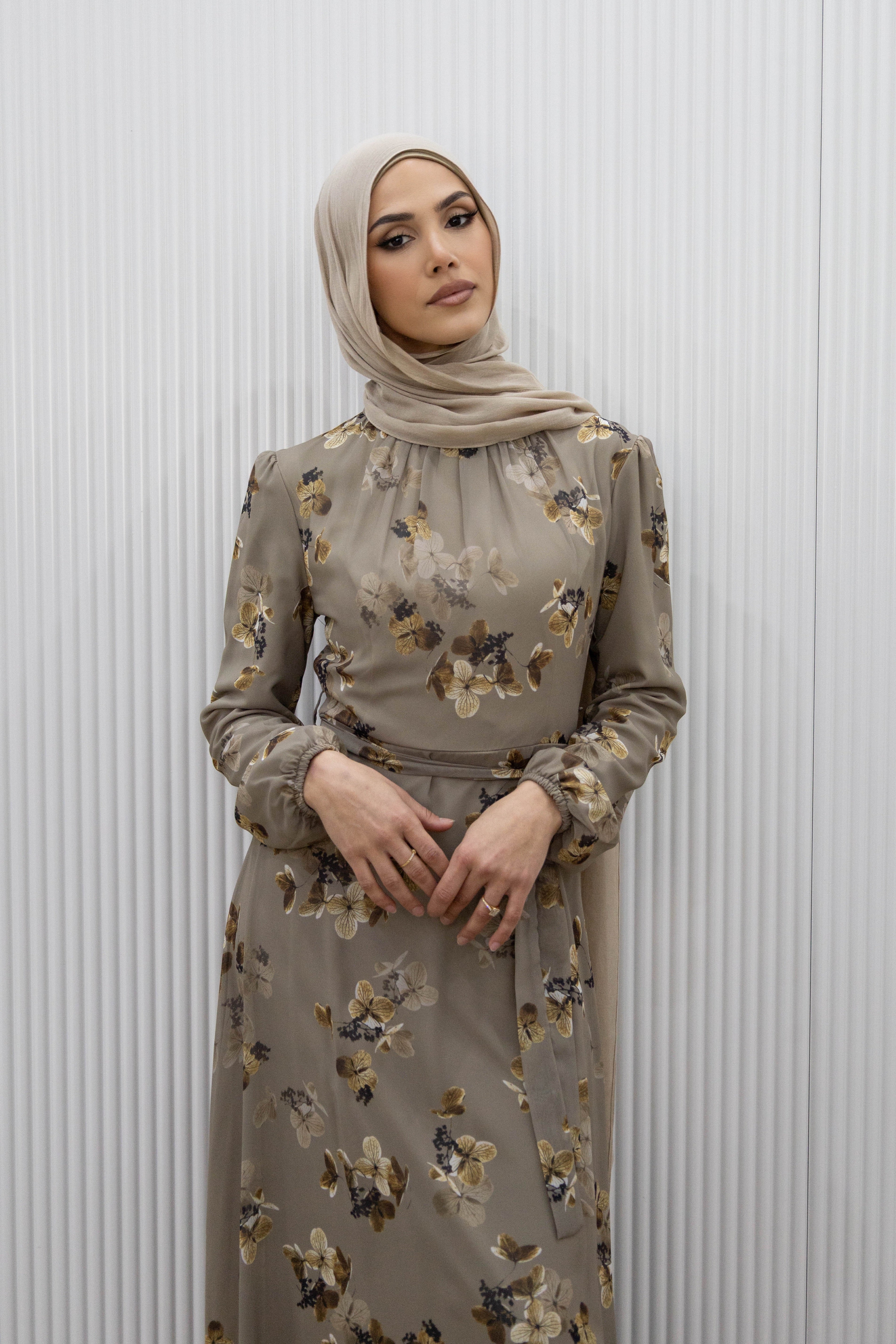 JAZELLE CHIFFON DRESS
