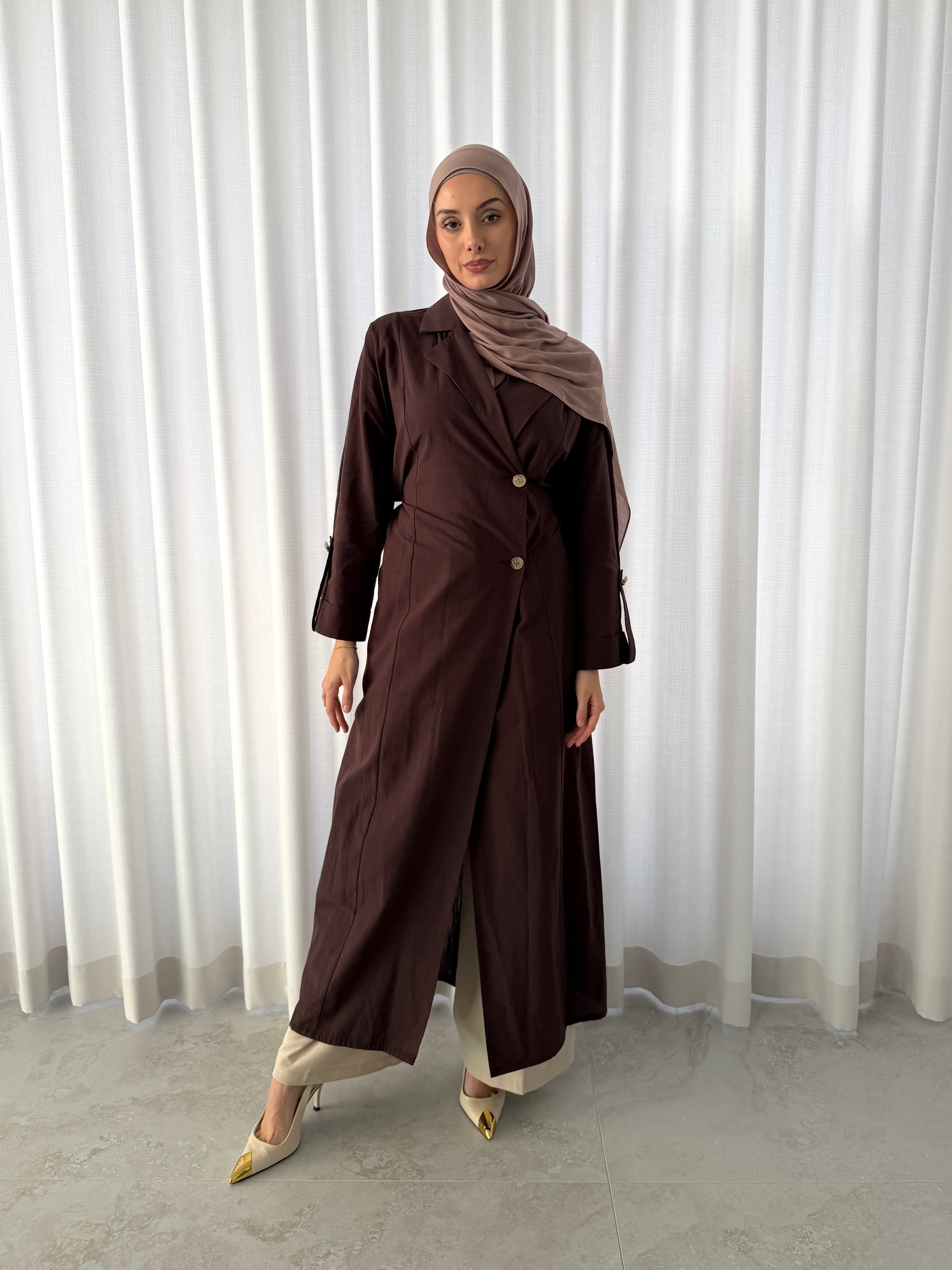 TAILORED COAT DRESS