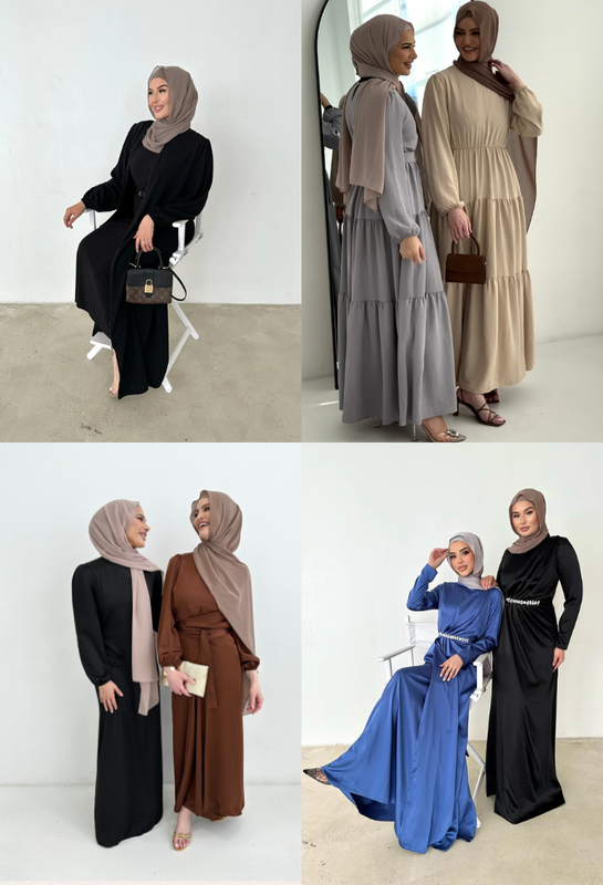 online muslimah boutique-Turkish hijab style clothing store