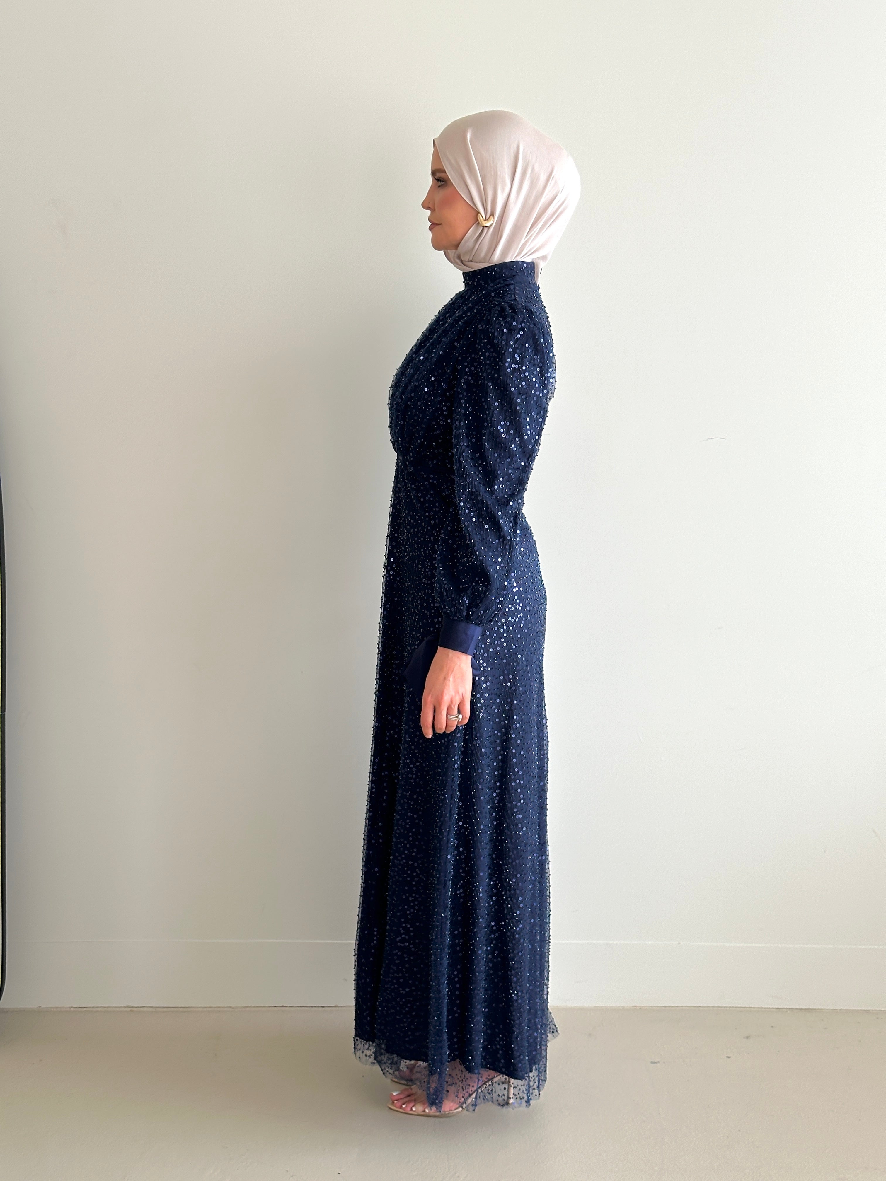 JANA FORMAL DRESS- NAVY