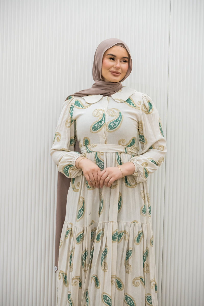 PAISLEY COTTON DRESS