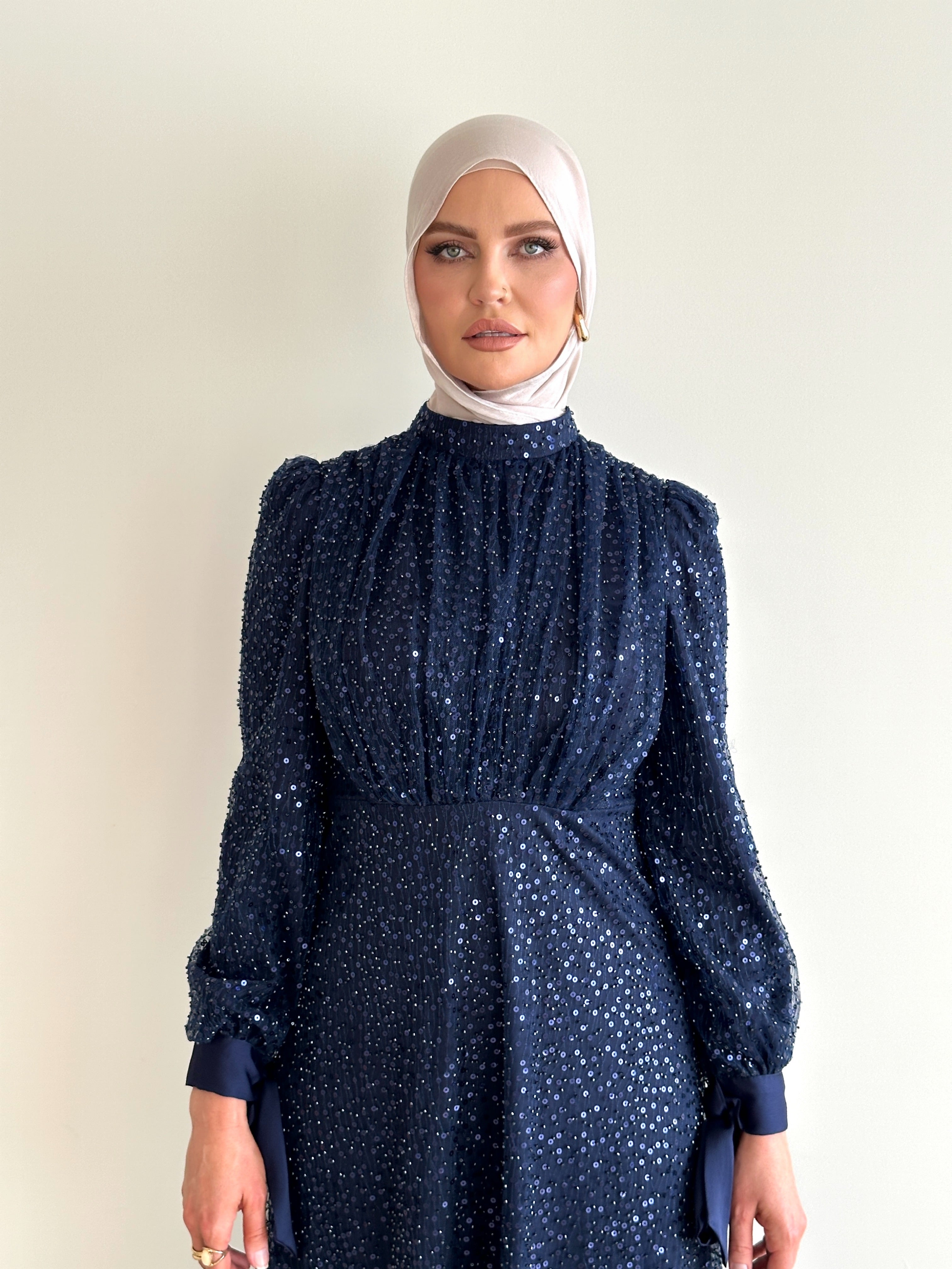 JANA FORMAL DRESS- NAVY