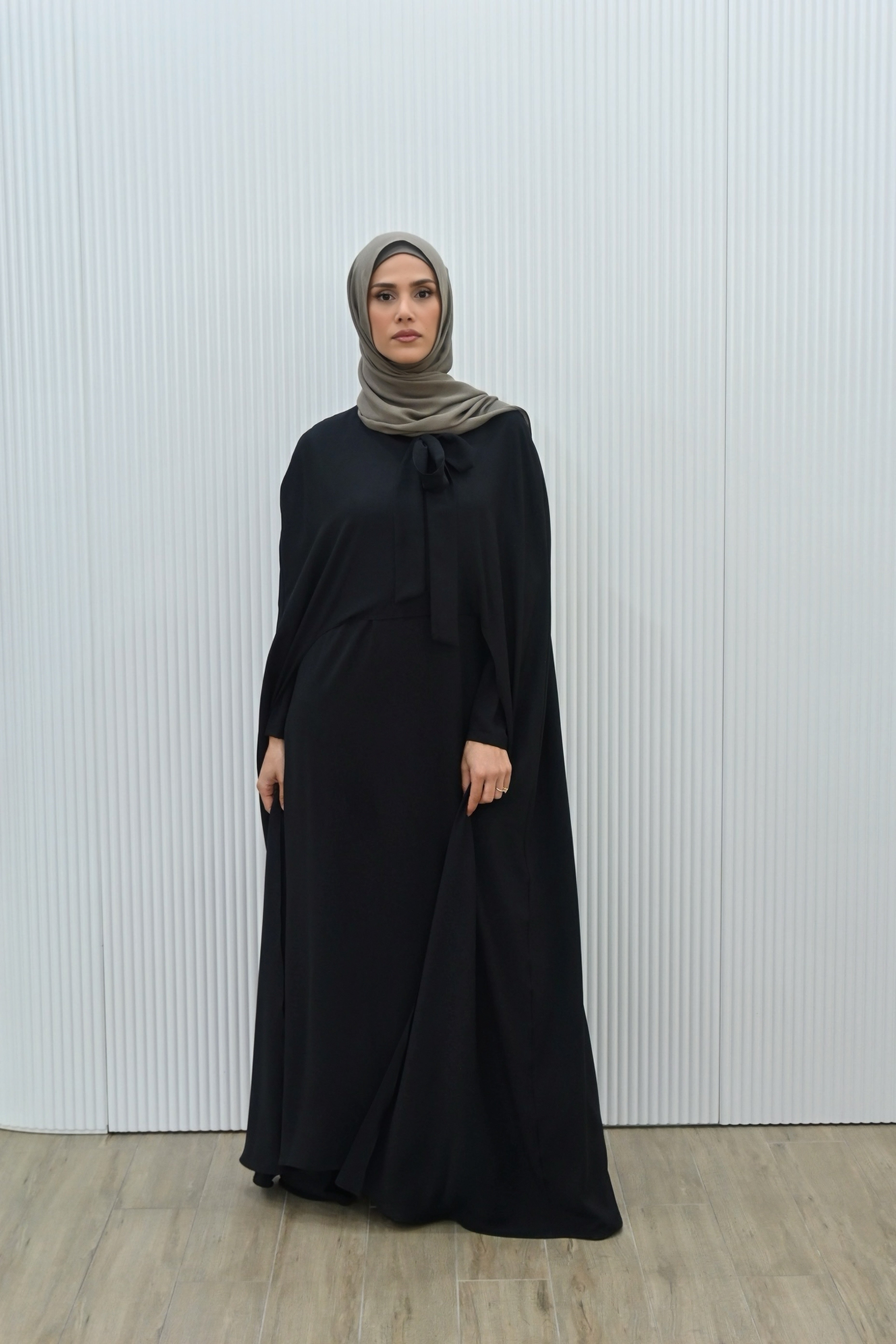 ALEYNA CAPE DRESS