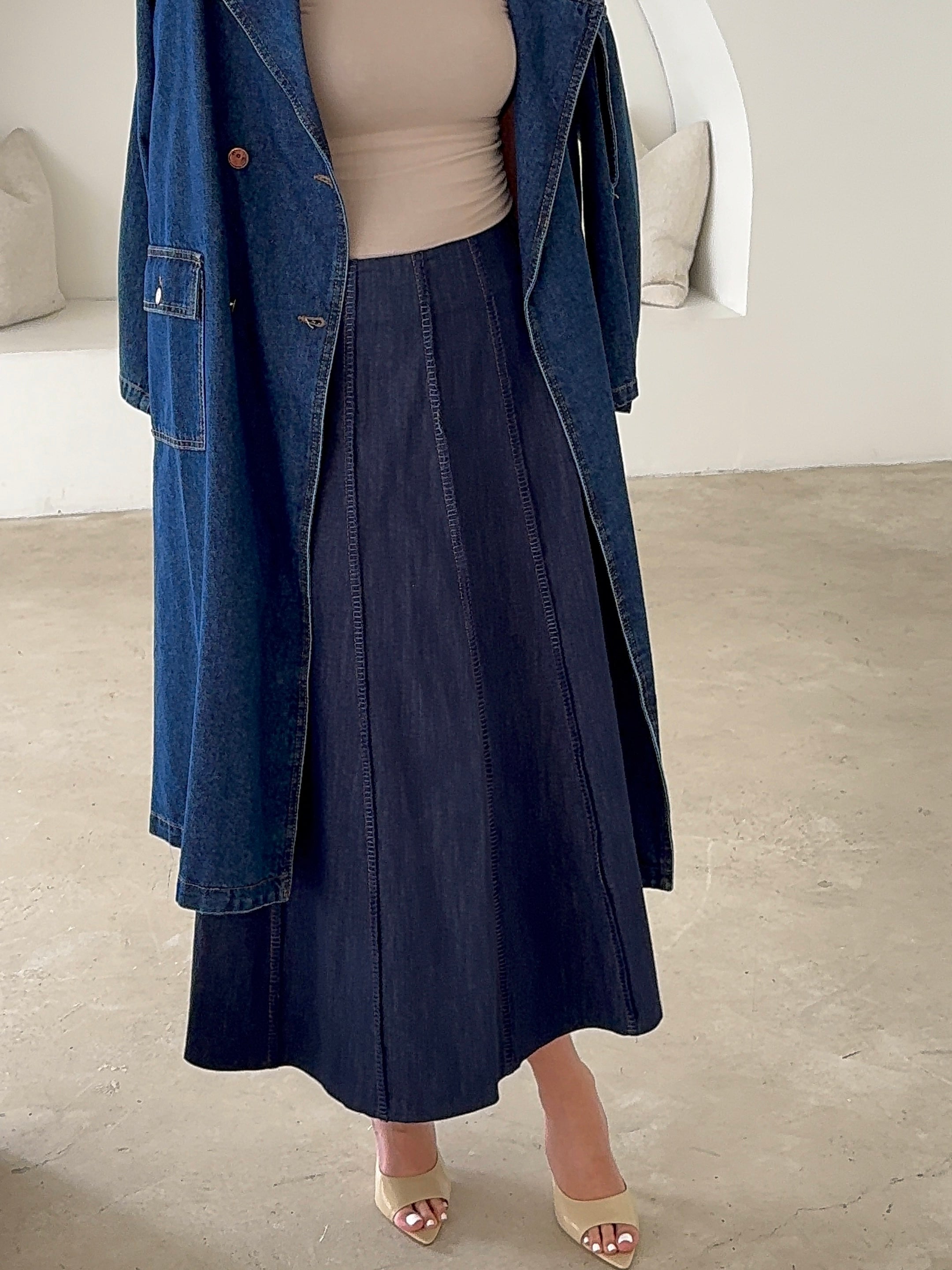 CITY GIRL DENIM SKIRT