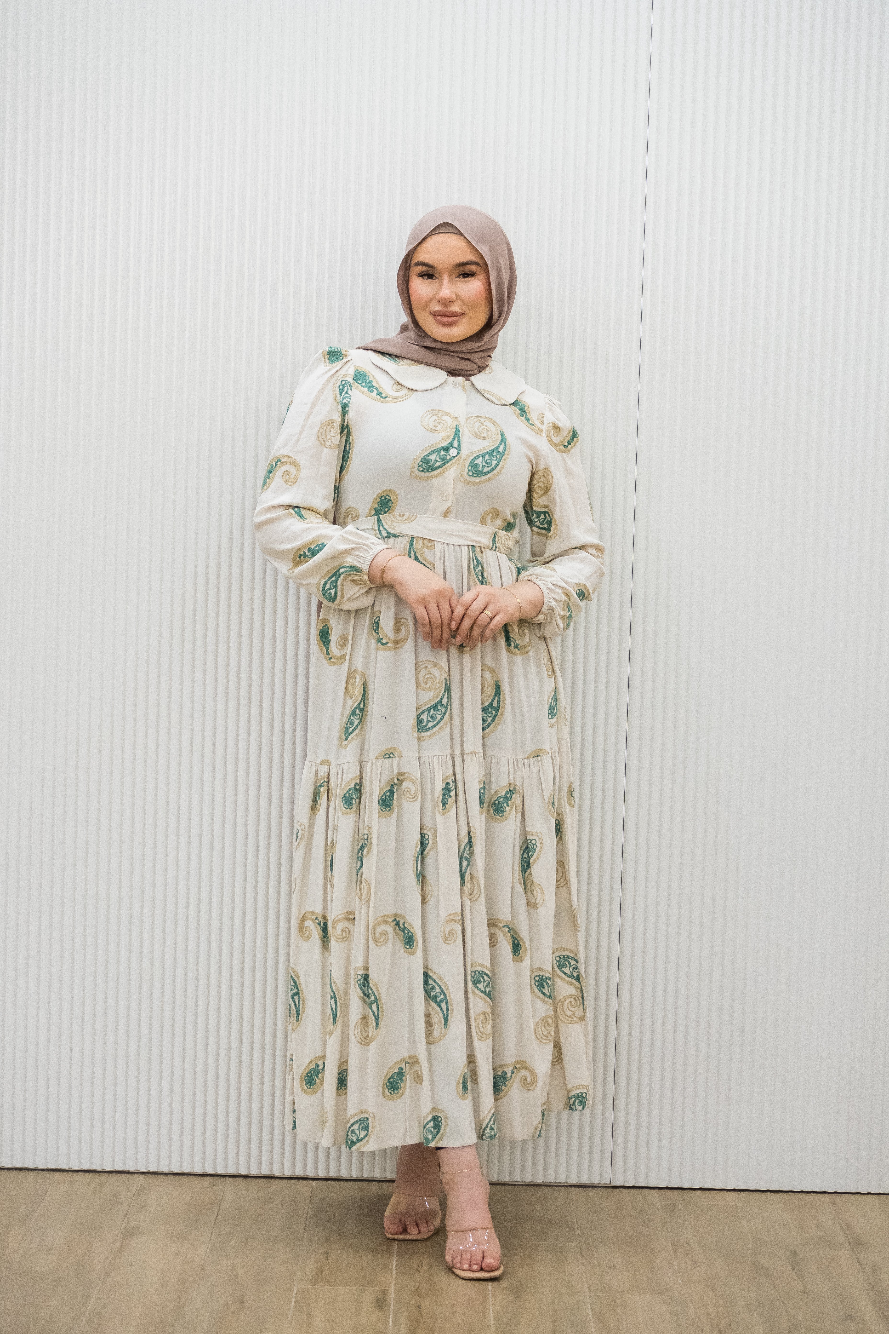 PAISLEY COTTON DRESS