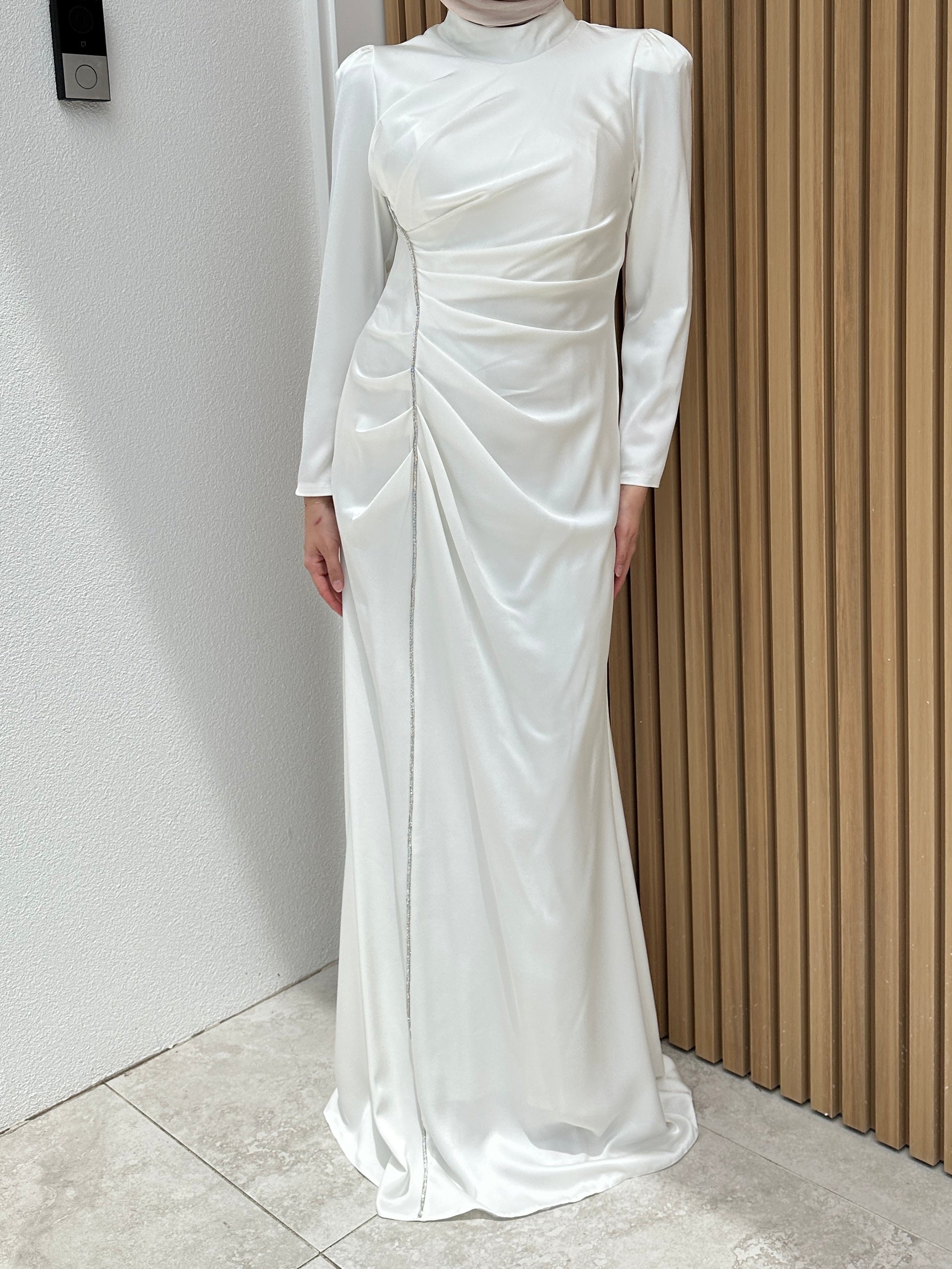 OLA FORMAL DRESS- WHITE