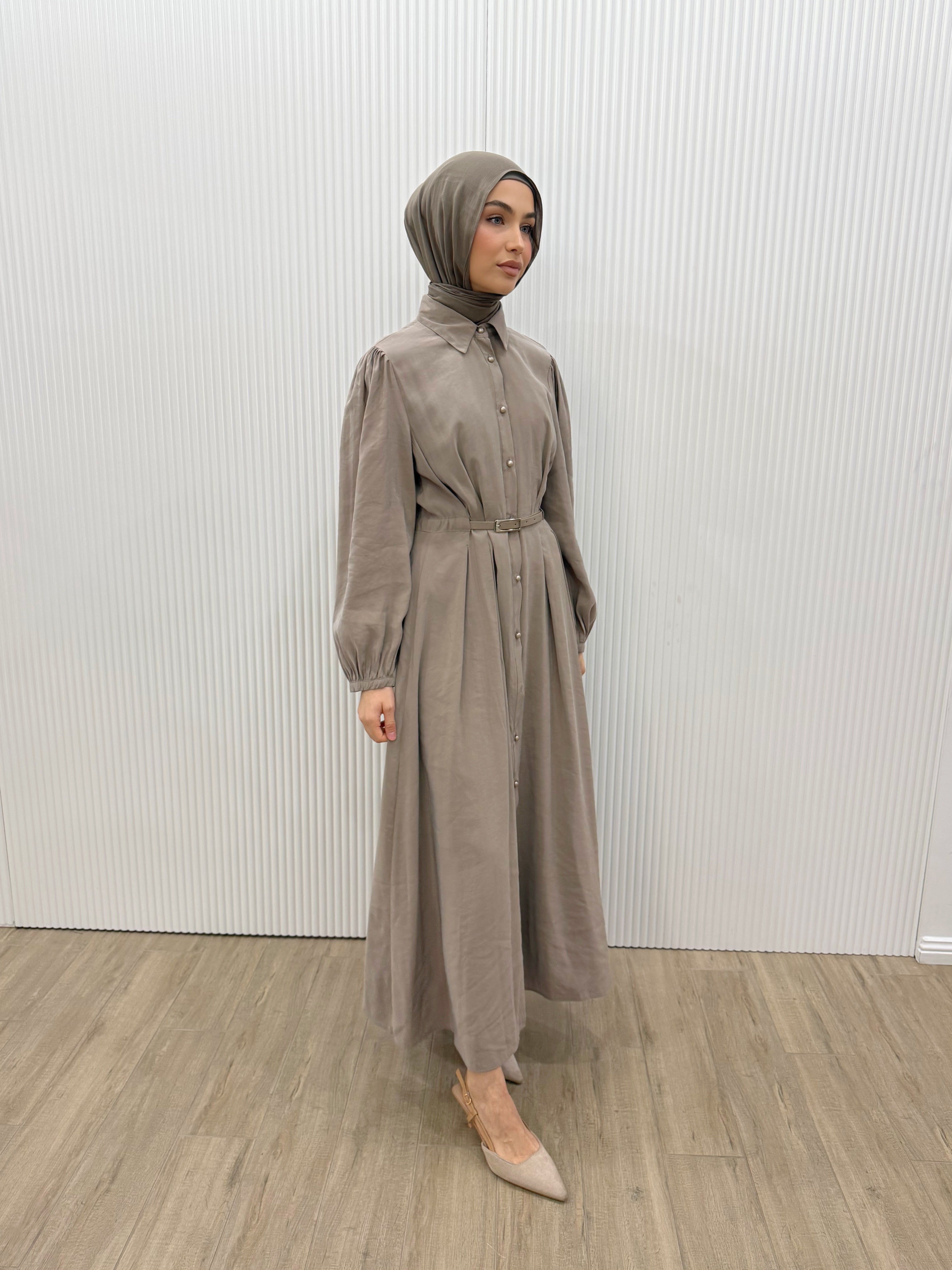 MIRA BELTED DRESS