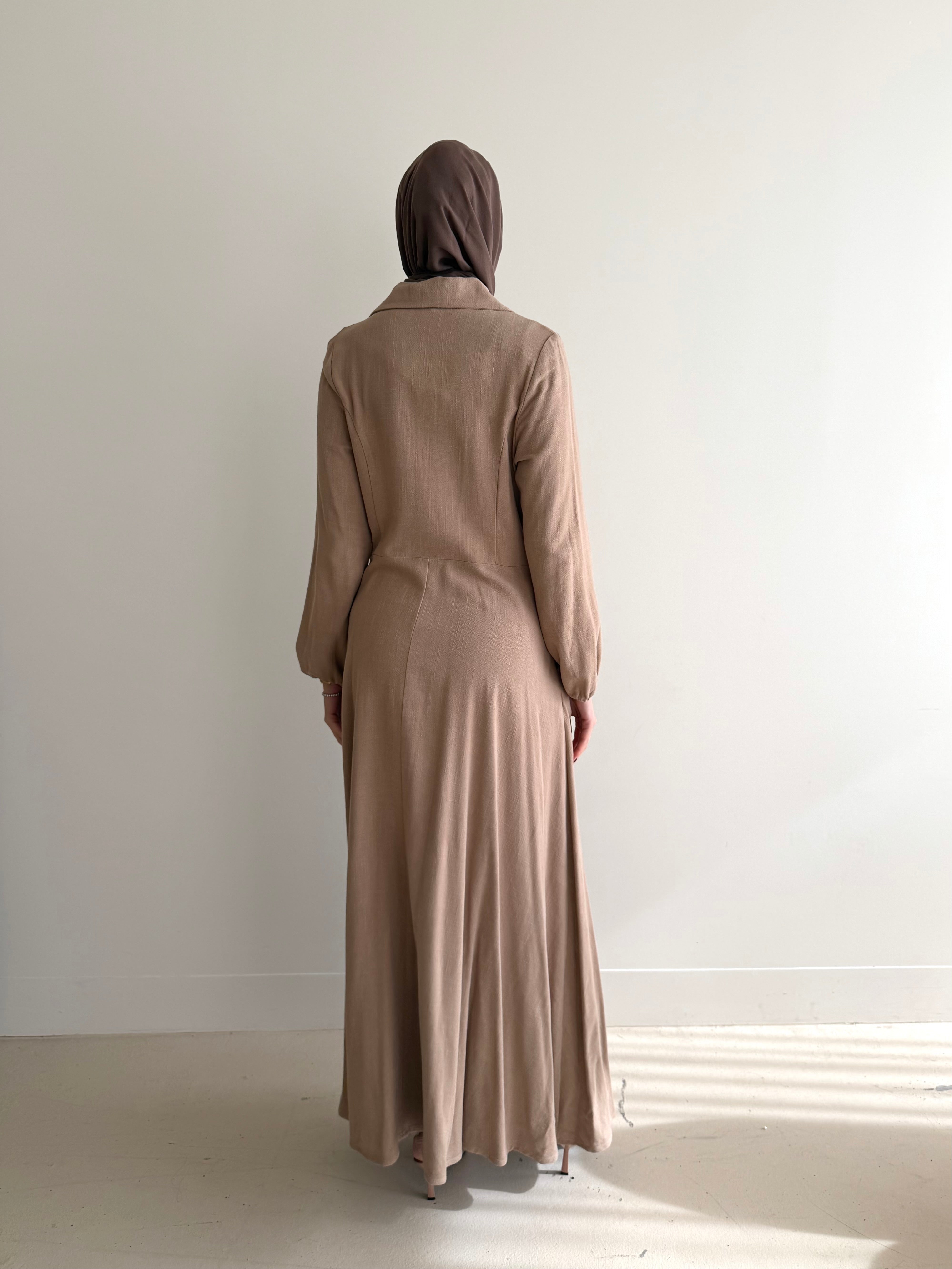 YASMINA LINEN DRESS