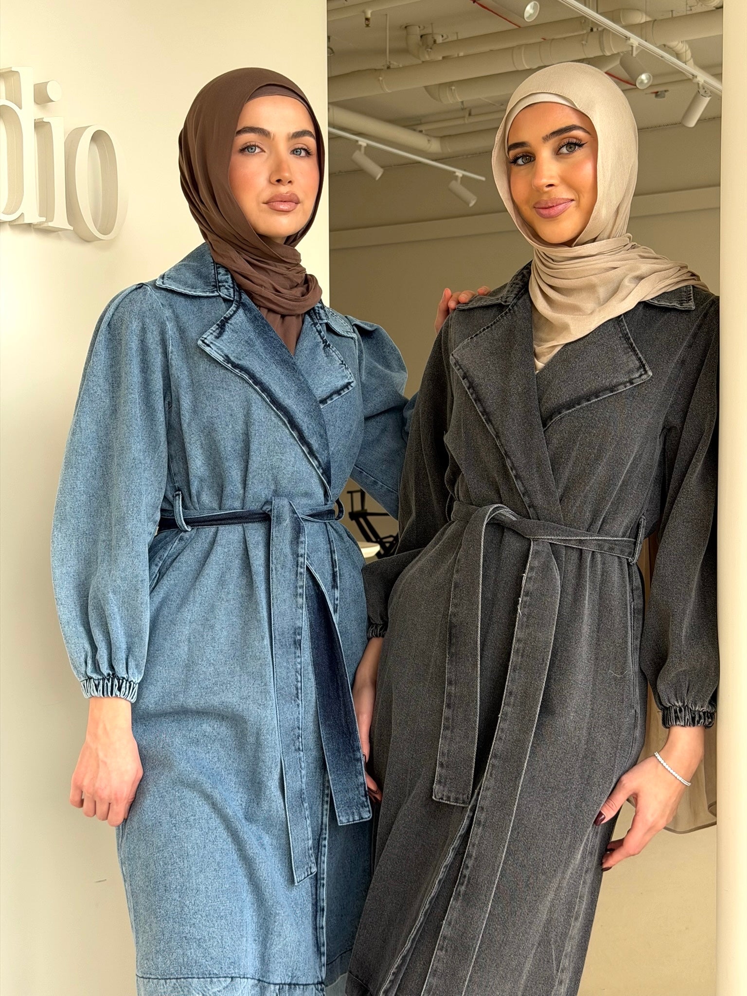 HUDSON DENIM COAT