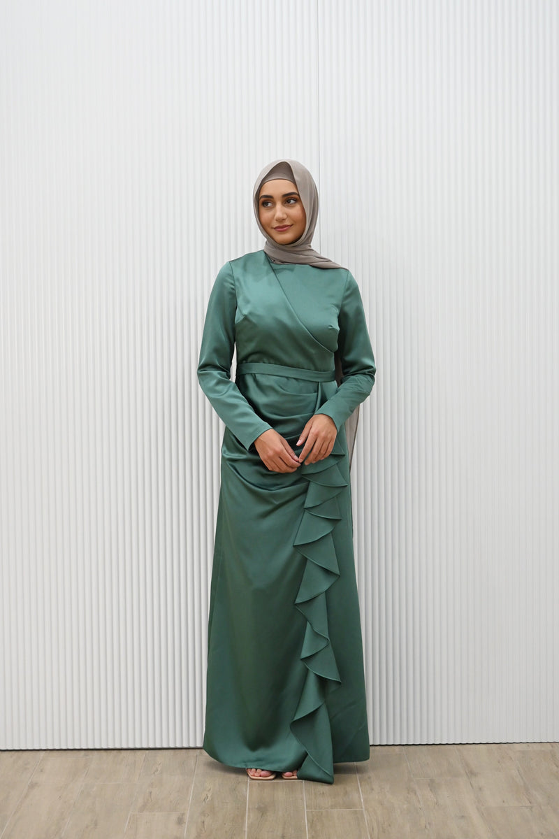 JAMILAH SATIN DRESS