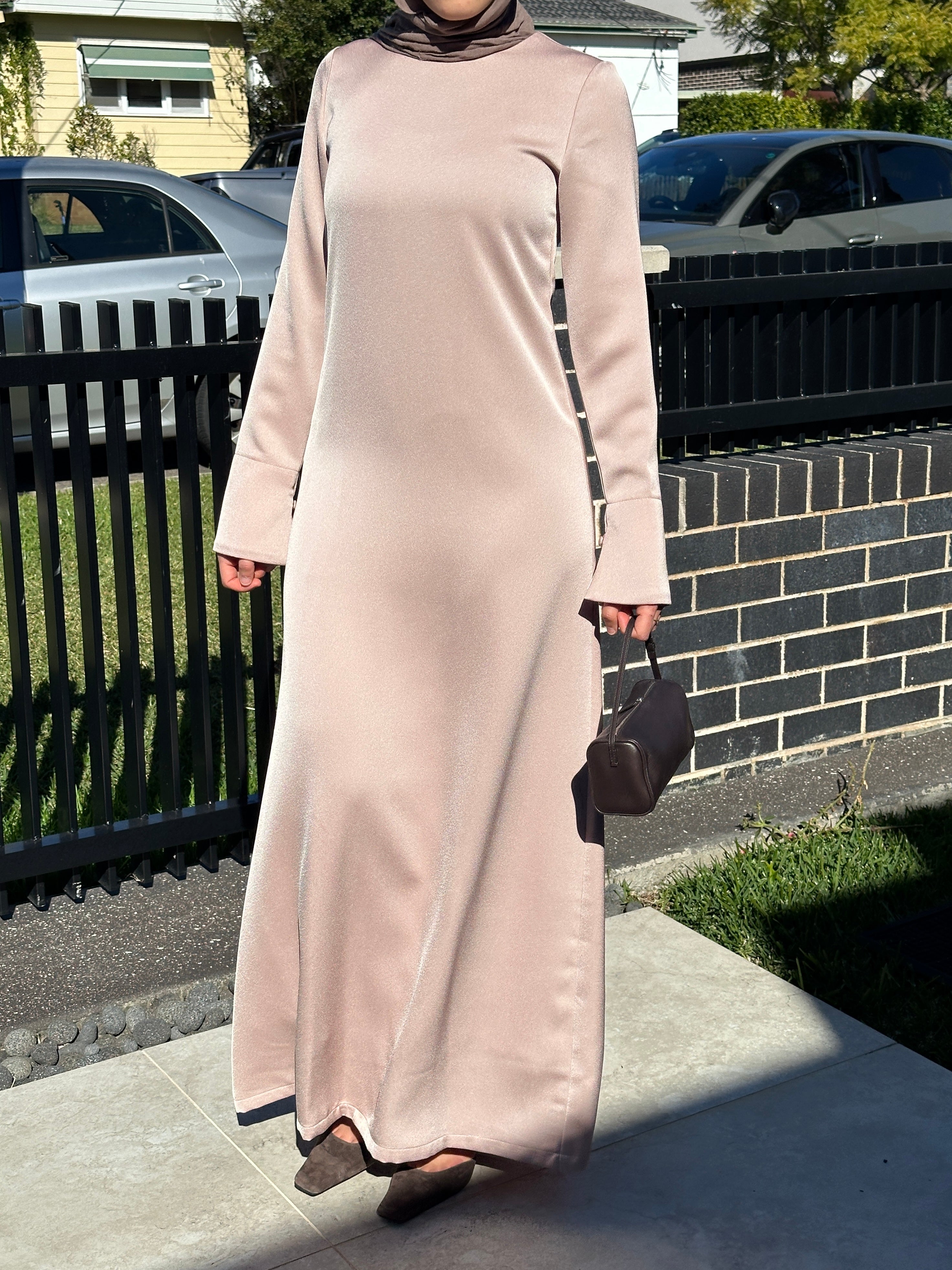 LUMIERE SATIN DRESS