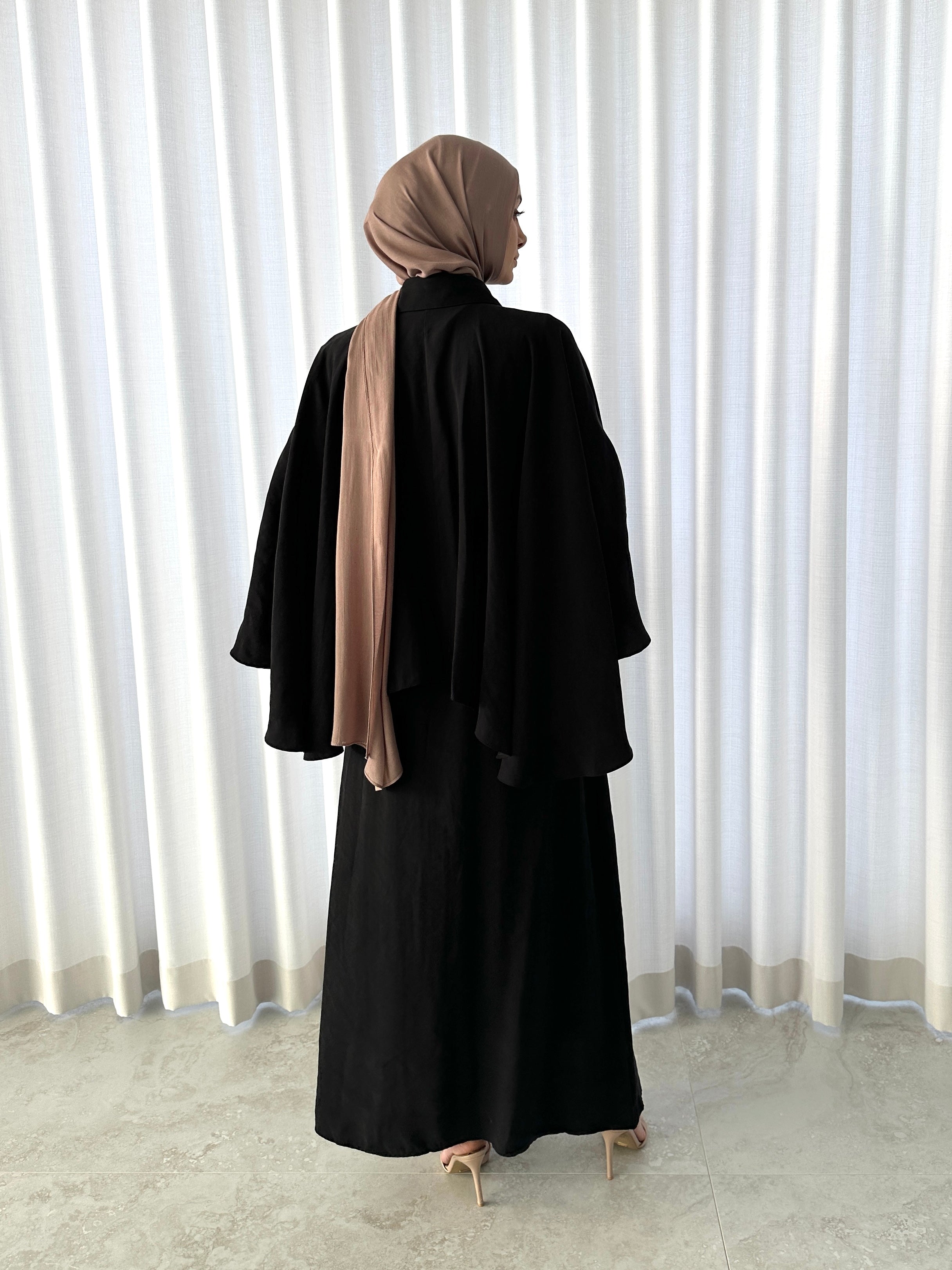NAYLA CAPE DRESS