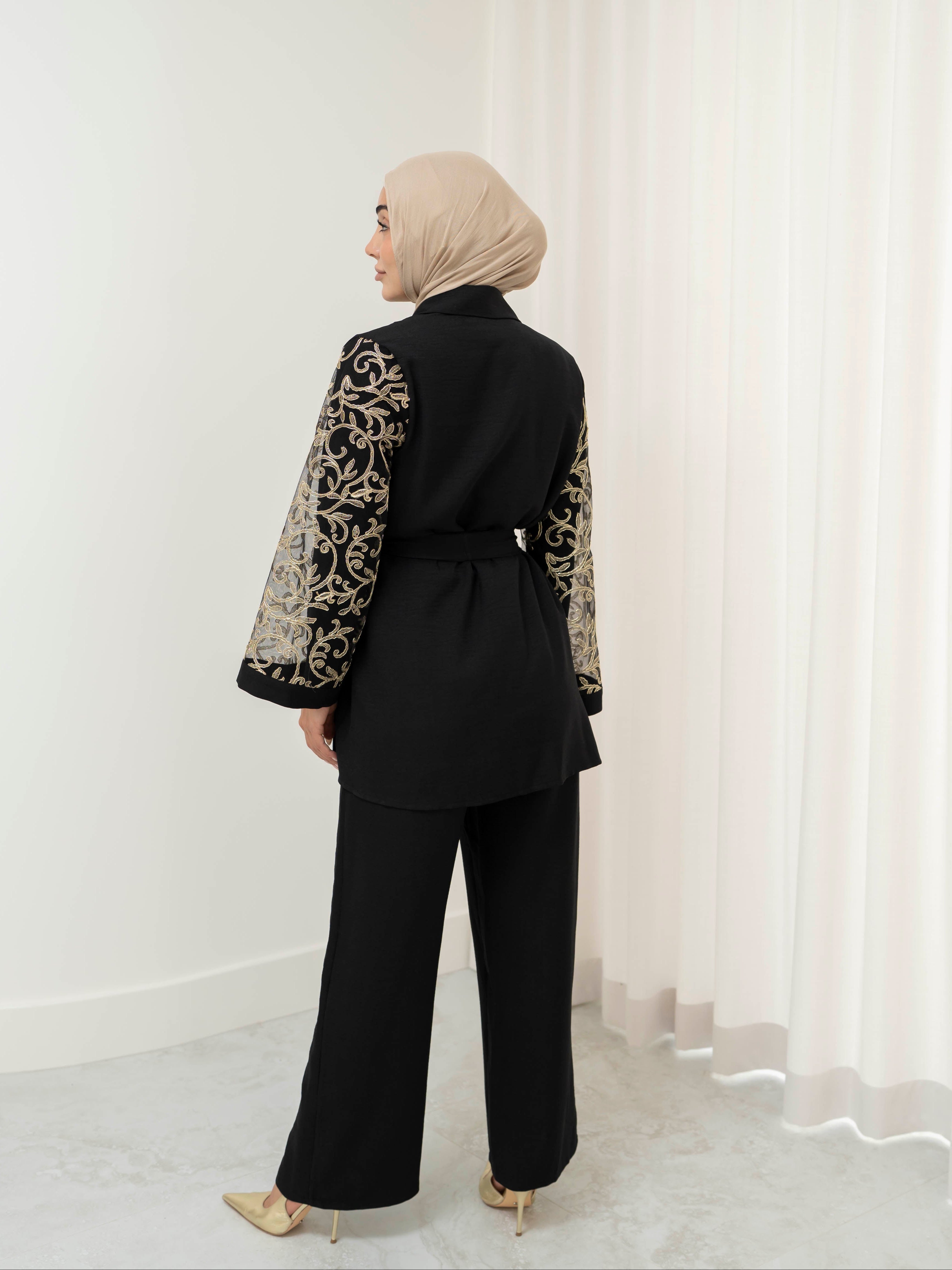 AMANI EMBROIDERED SET