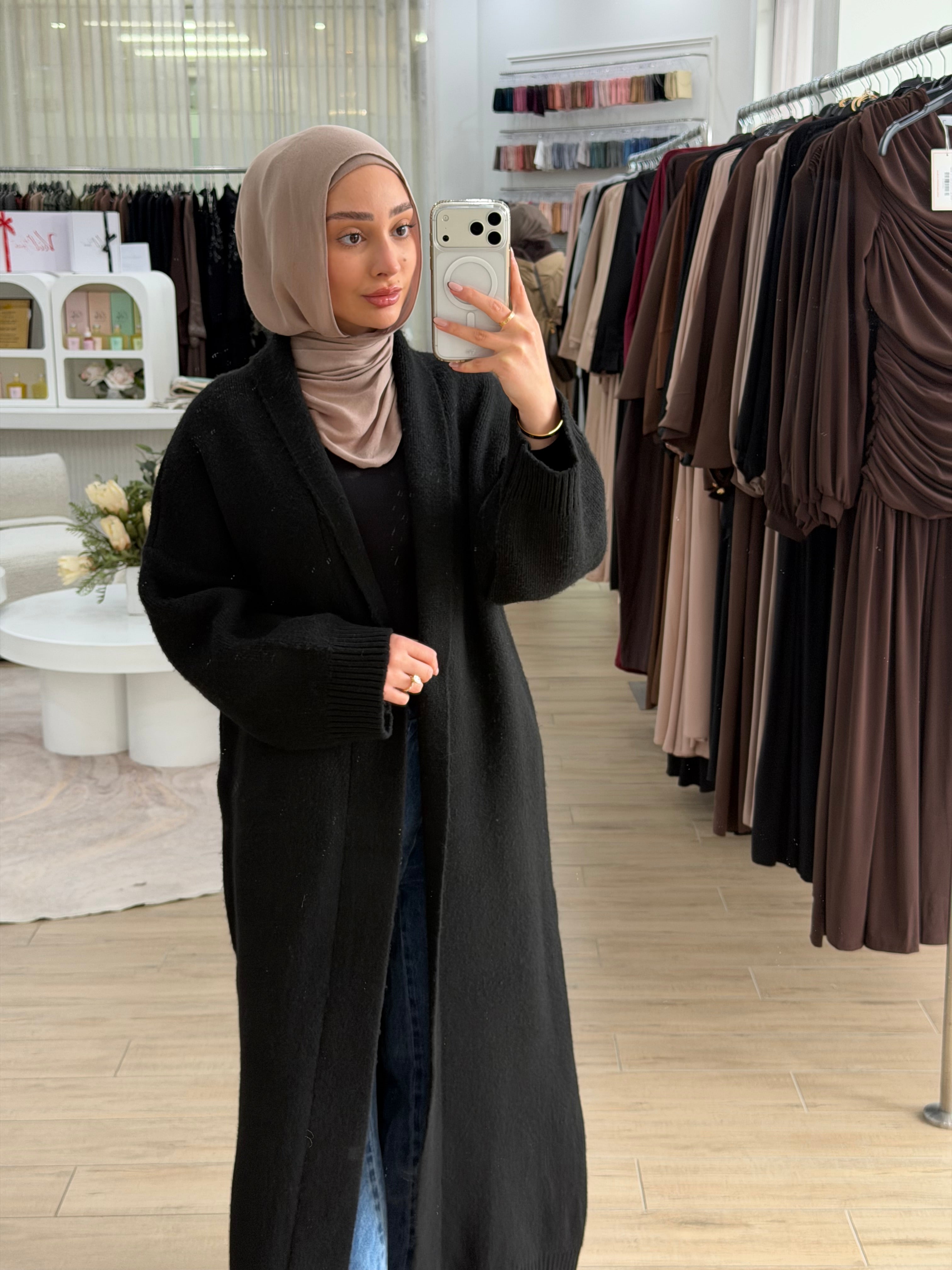 WOOL KNIT CARDIGAN