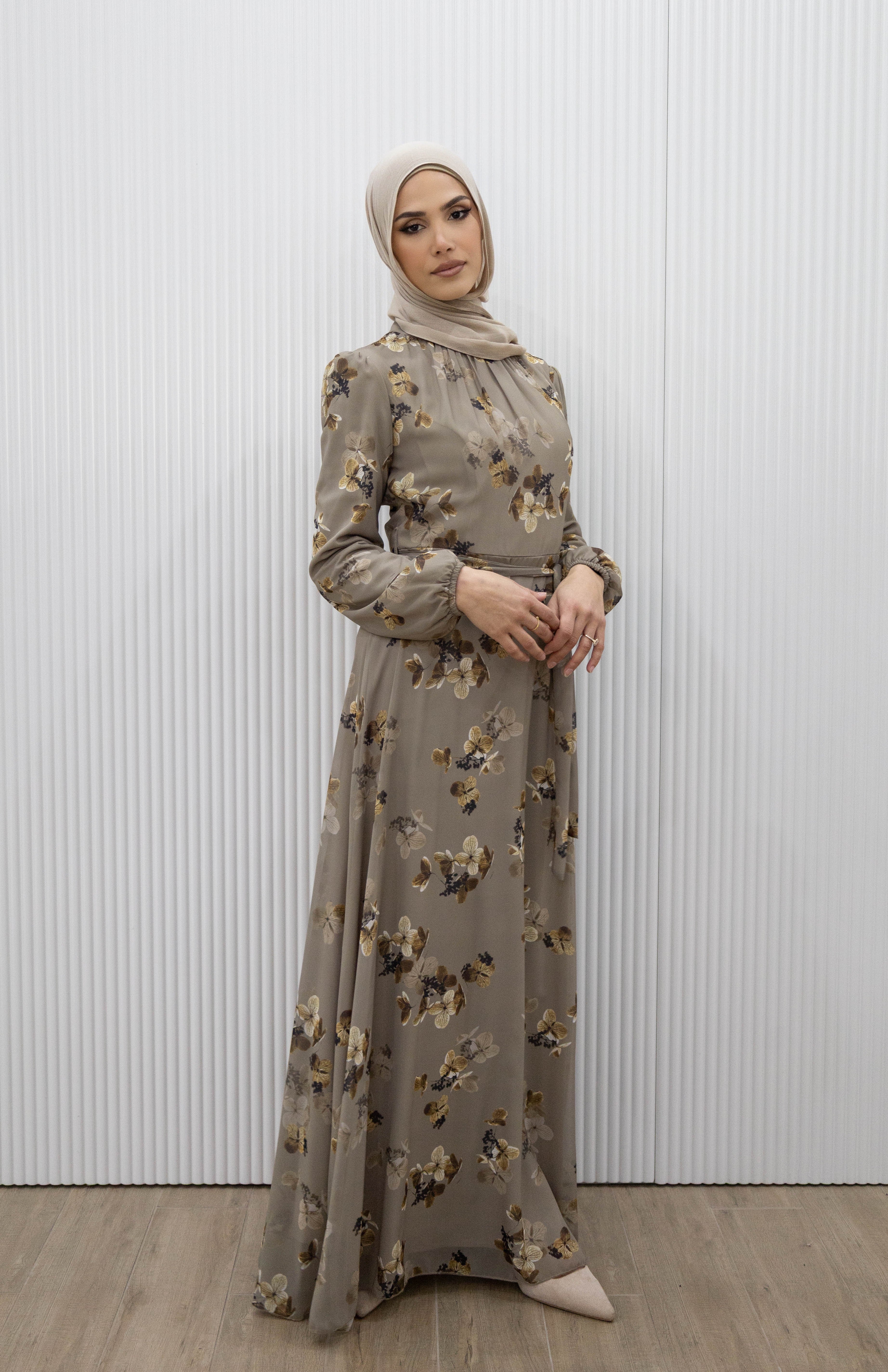 JAZELLE CHIFFON DRESS