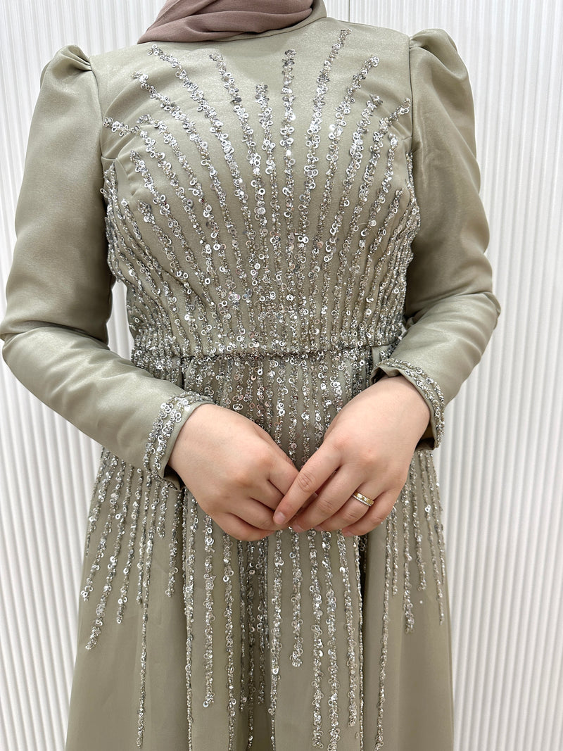 SHAIMA FORMAL DRESS- MINT