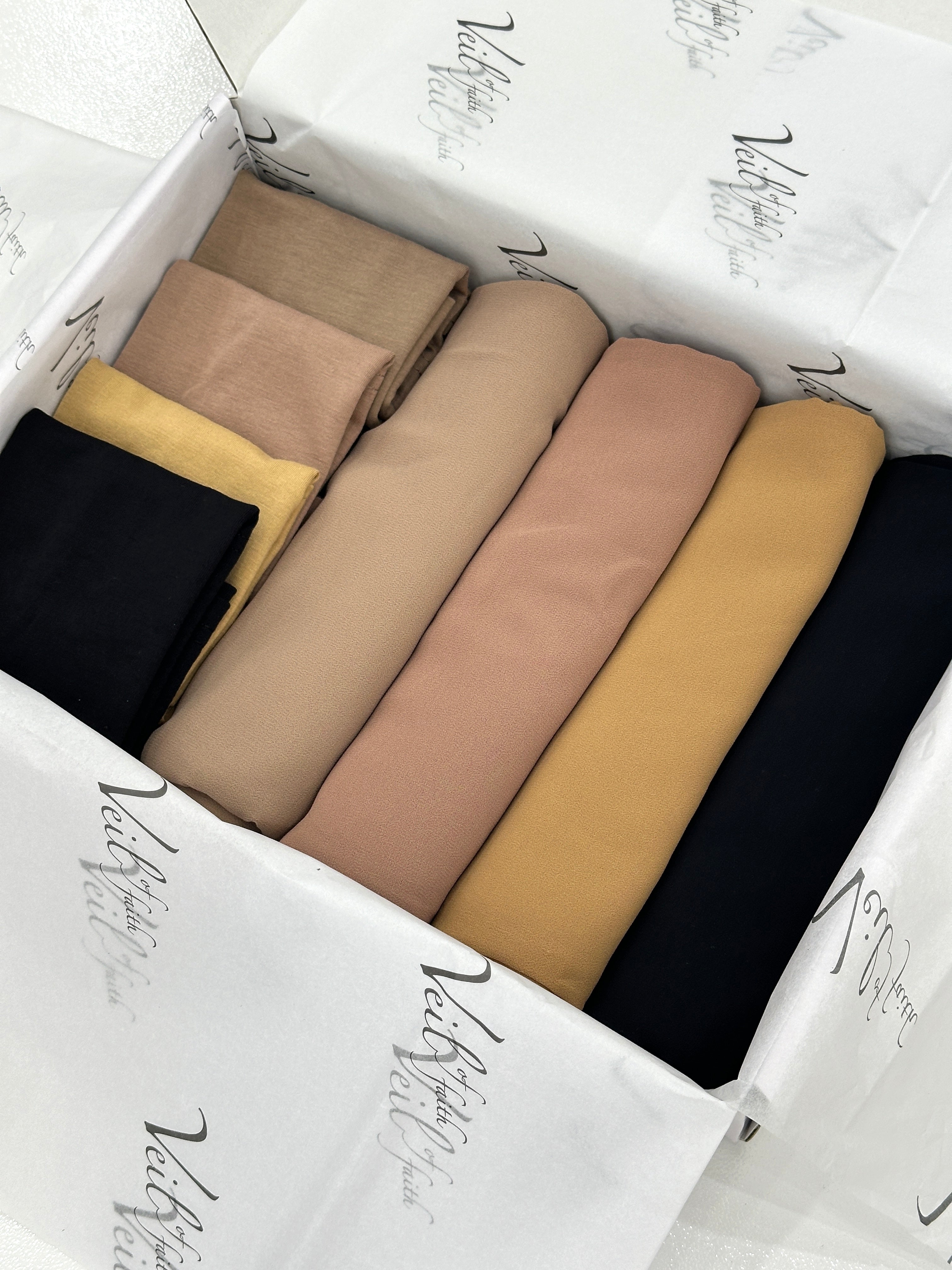 CREPE HIJAB GIFT BOX #1