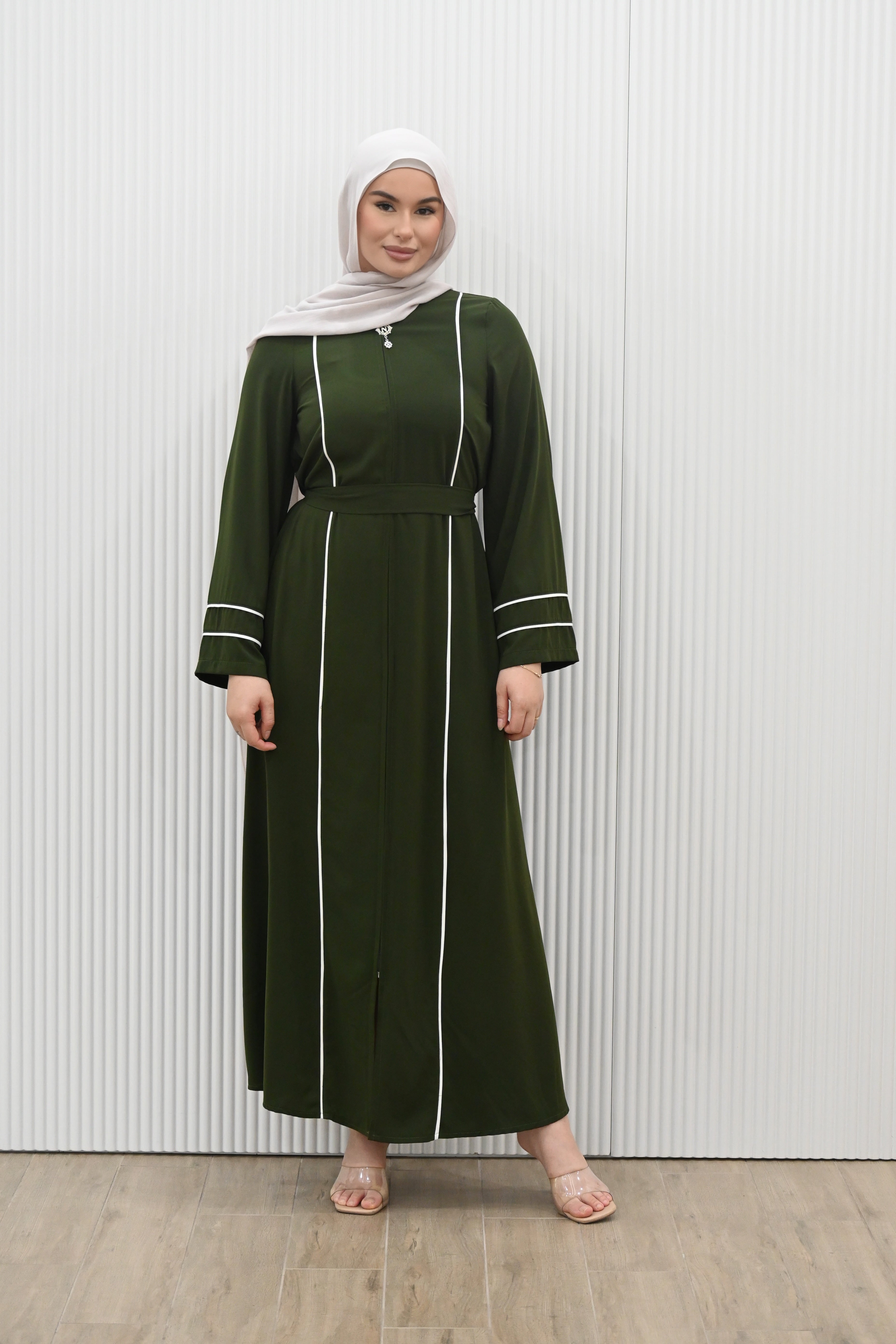 NUR KHAKI ABAYA