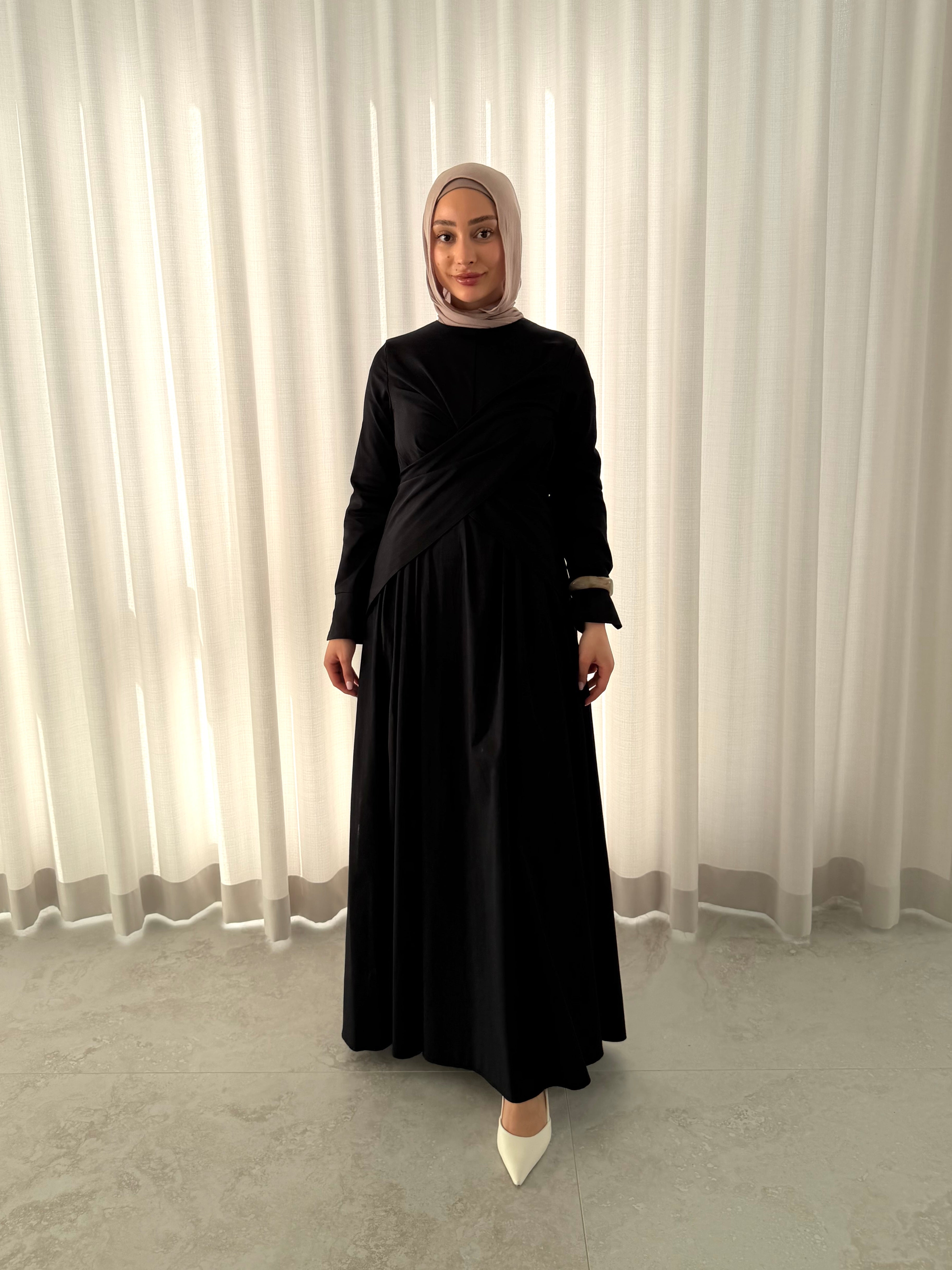 SOLENE WRAP DRESS