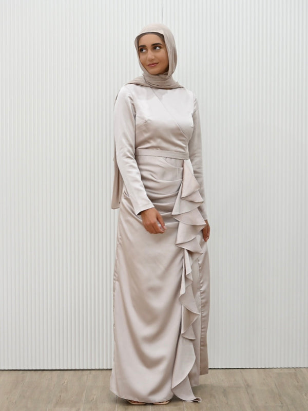 JAMILAH SATIN DRESS