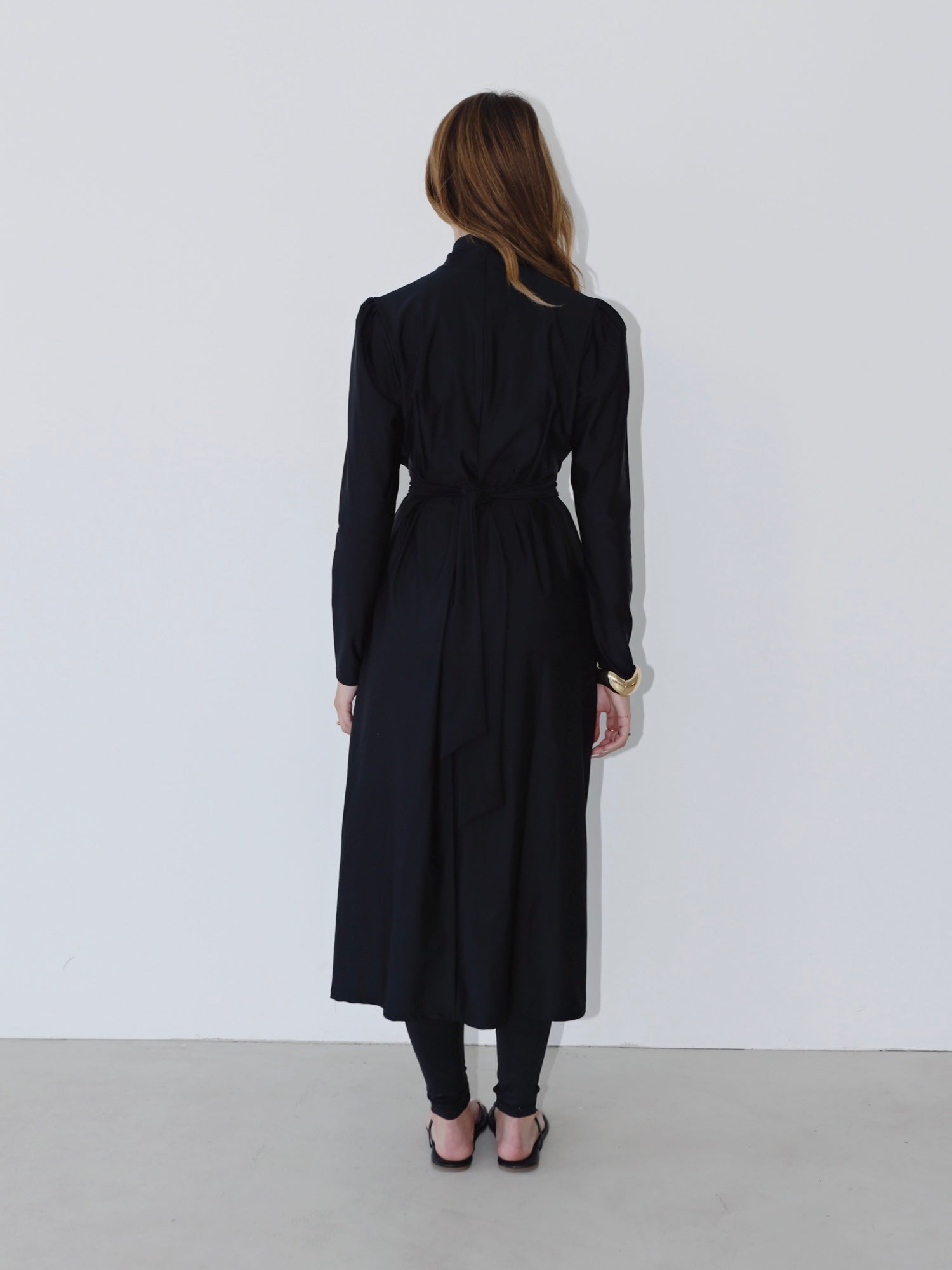 AZYA MAXI SWIMMING TUNIC-BLACK