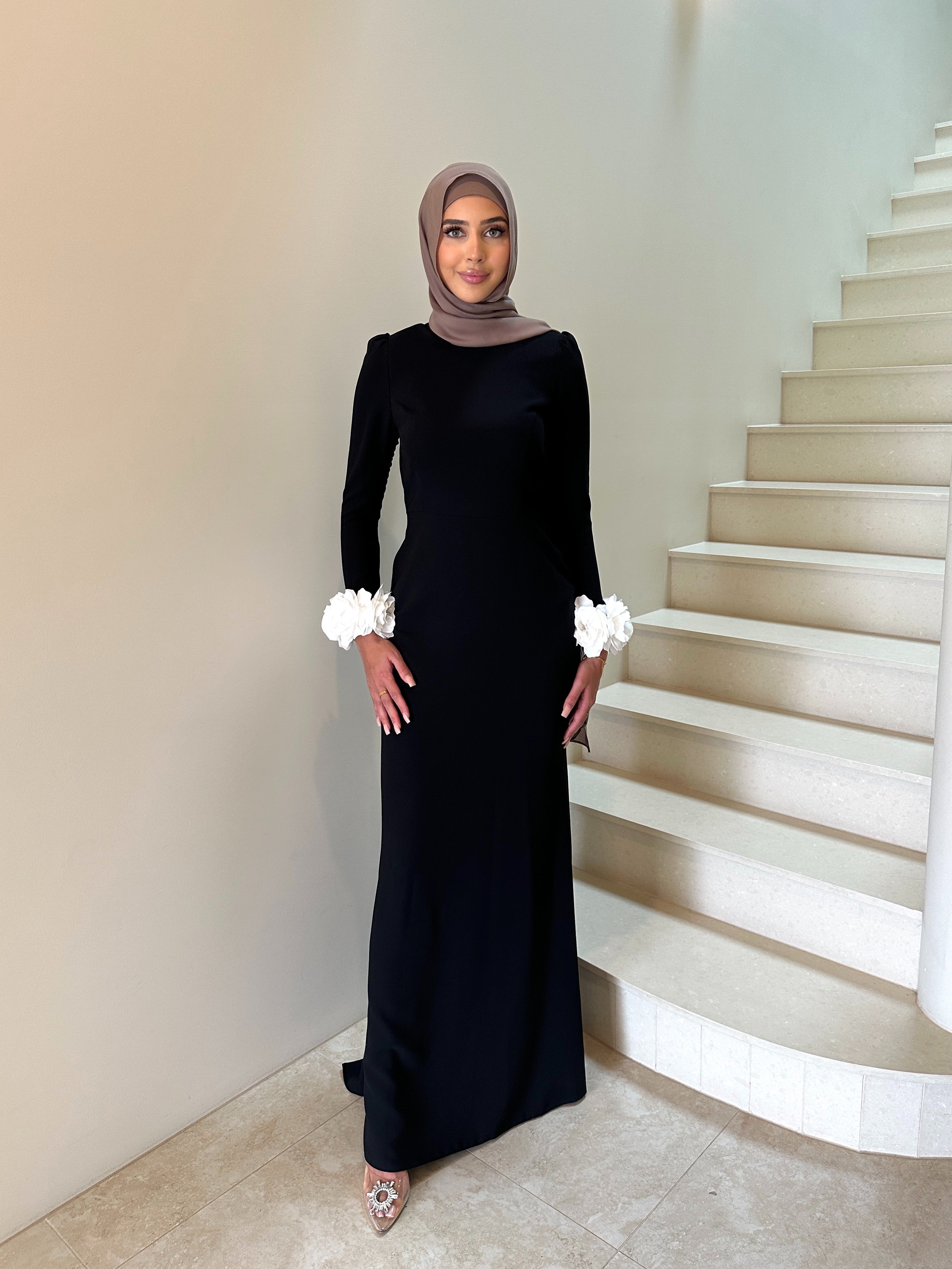 CHANEL FORMAL DRESS-BLACK