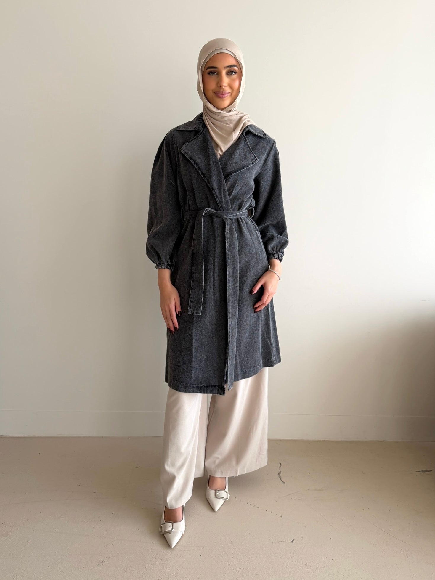 HUDSON DENIM COAT