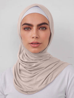 DOVE JERSEY SCARF