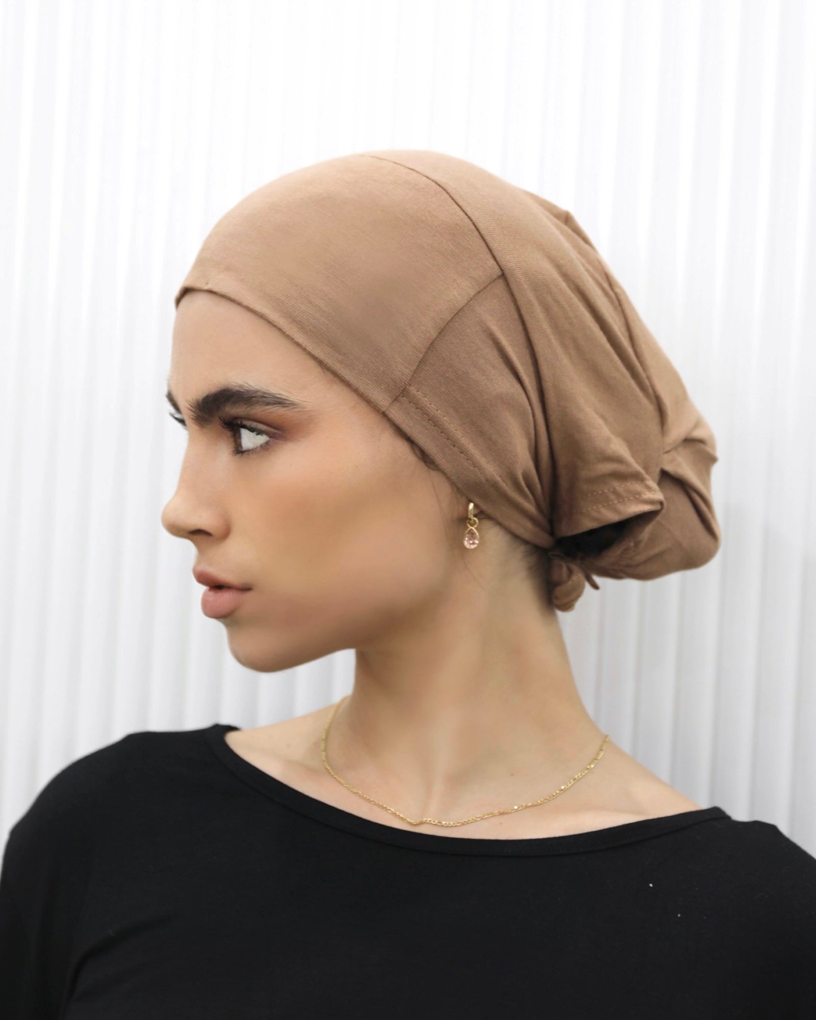 TIE BACK CAP- BRONZE