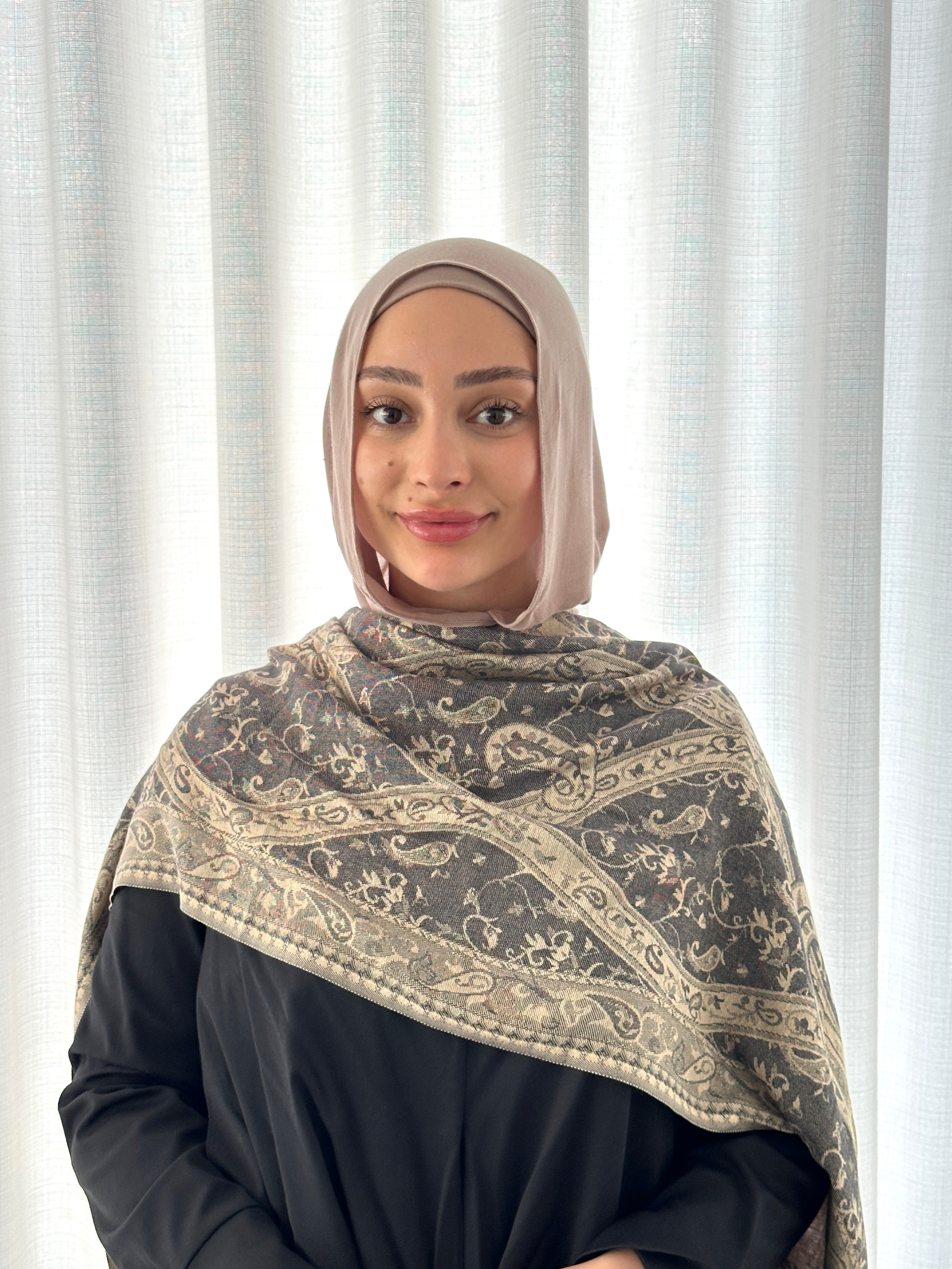 CRAFTED PASHMINA- MIDNIGHT