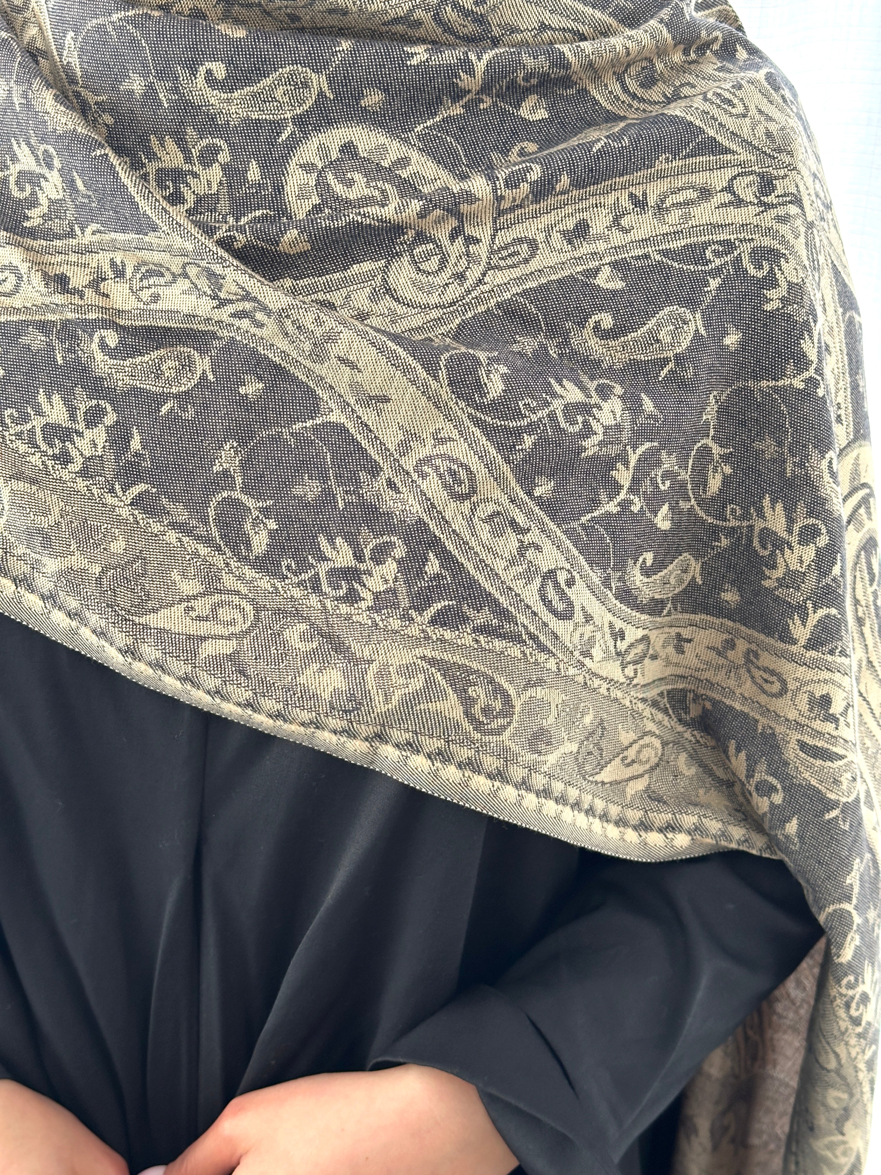 CRAFTED PASHMINA- MIDNIGHT